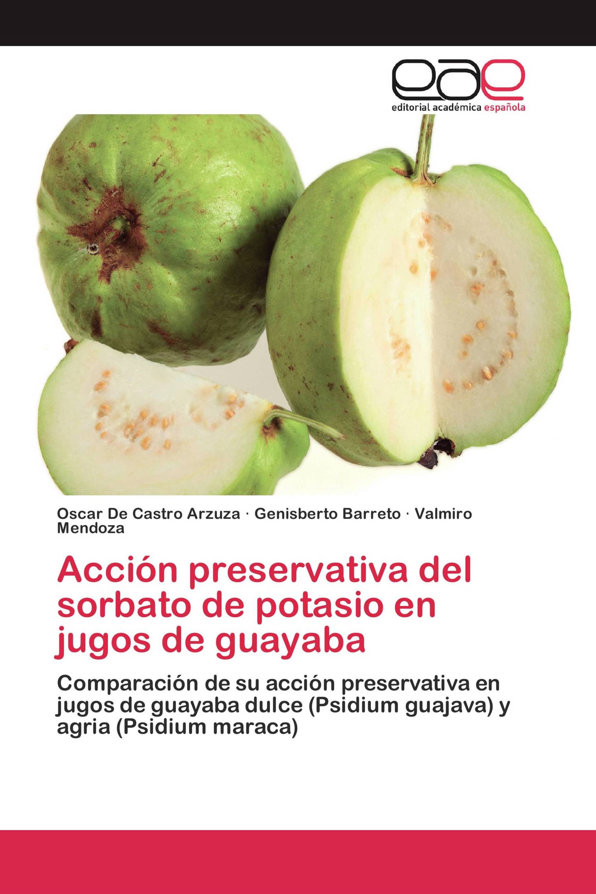 Acción preservativa del sorbato de potasio en jugos de guayaba