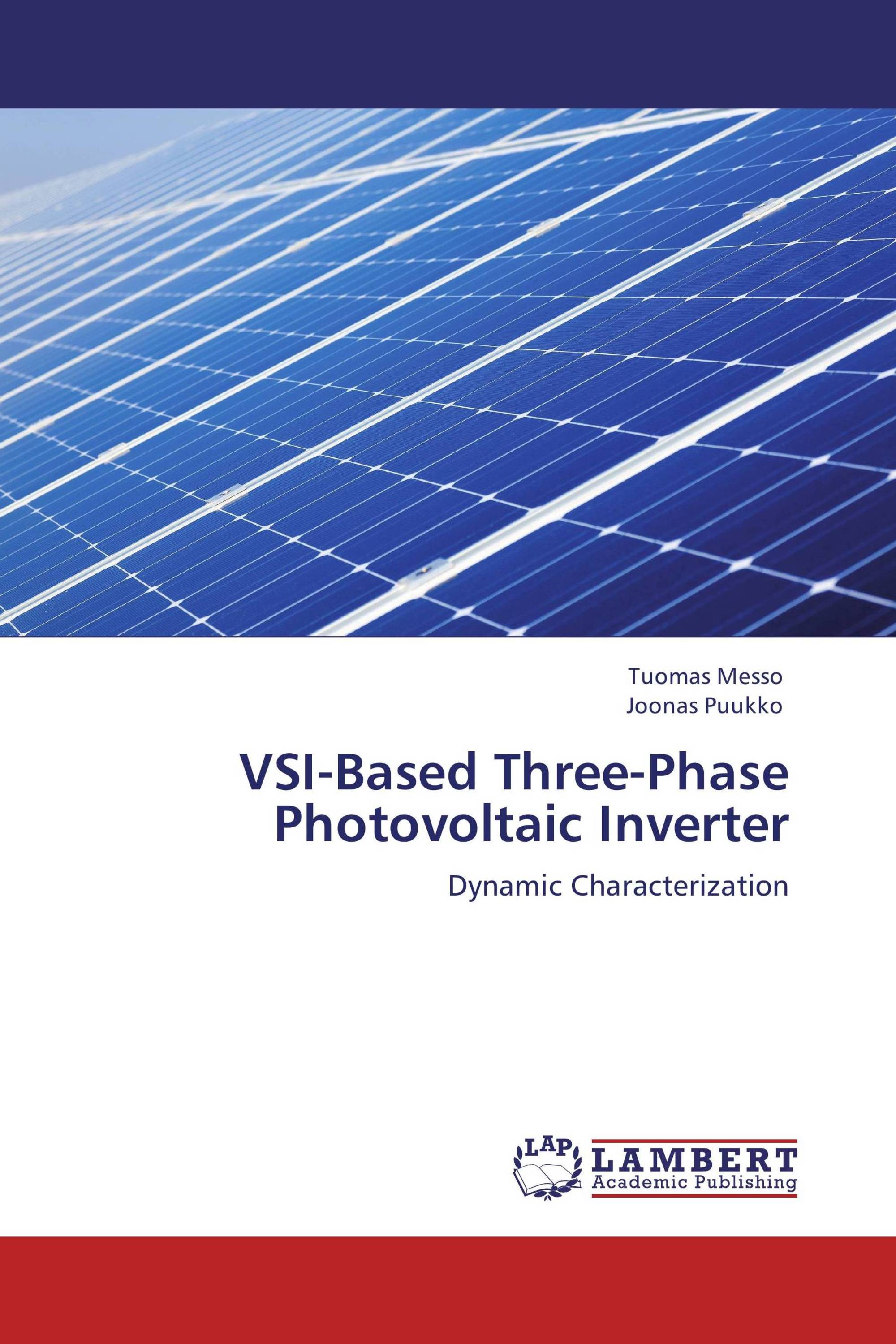 VSI-Based Three-Phase Photovoltaic Inverter