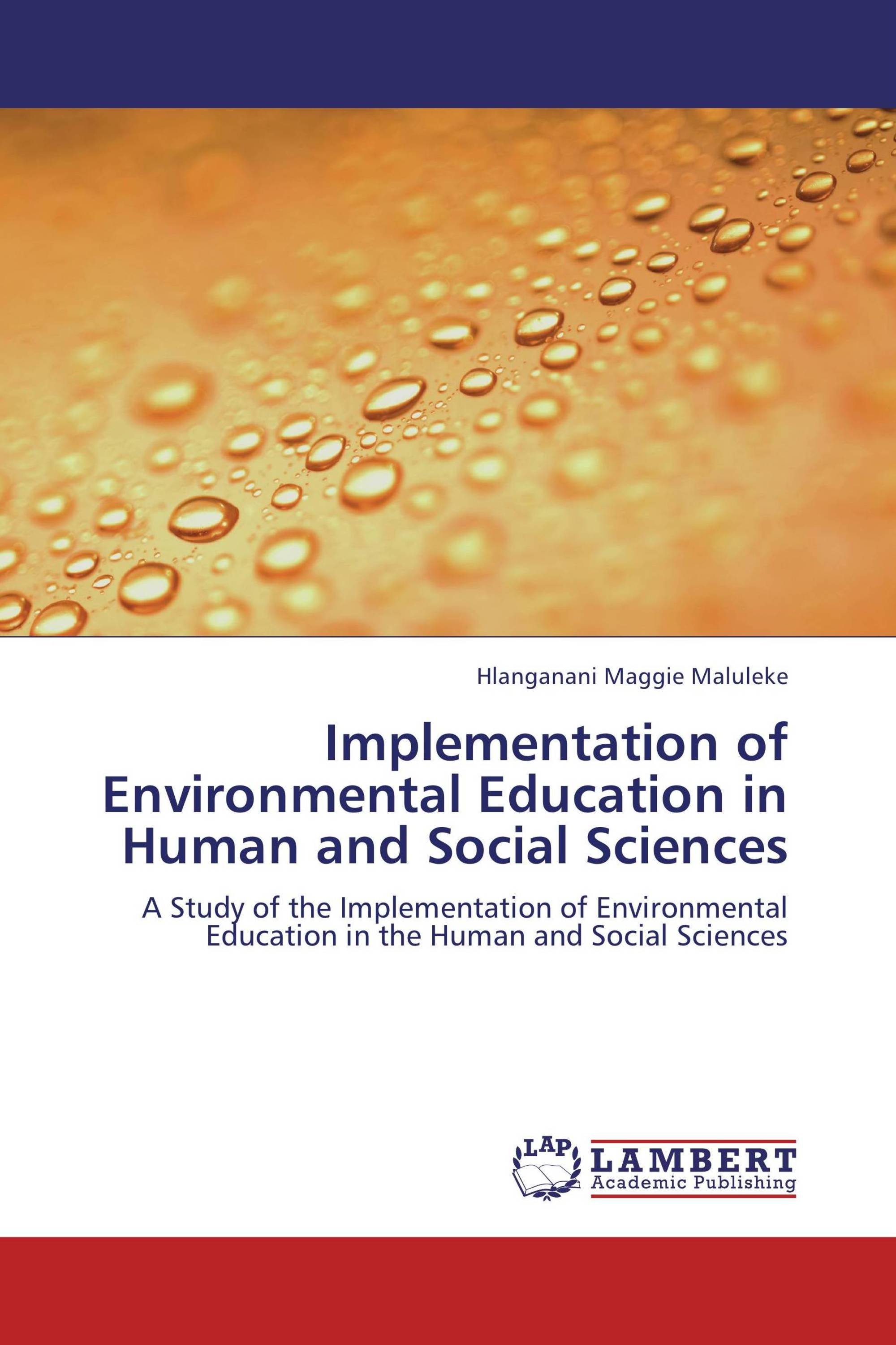 Implementation of Environmental Education in Human and Social Sciences