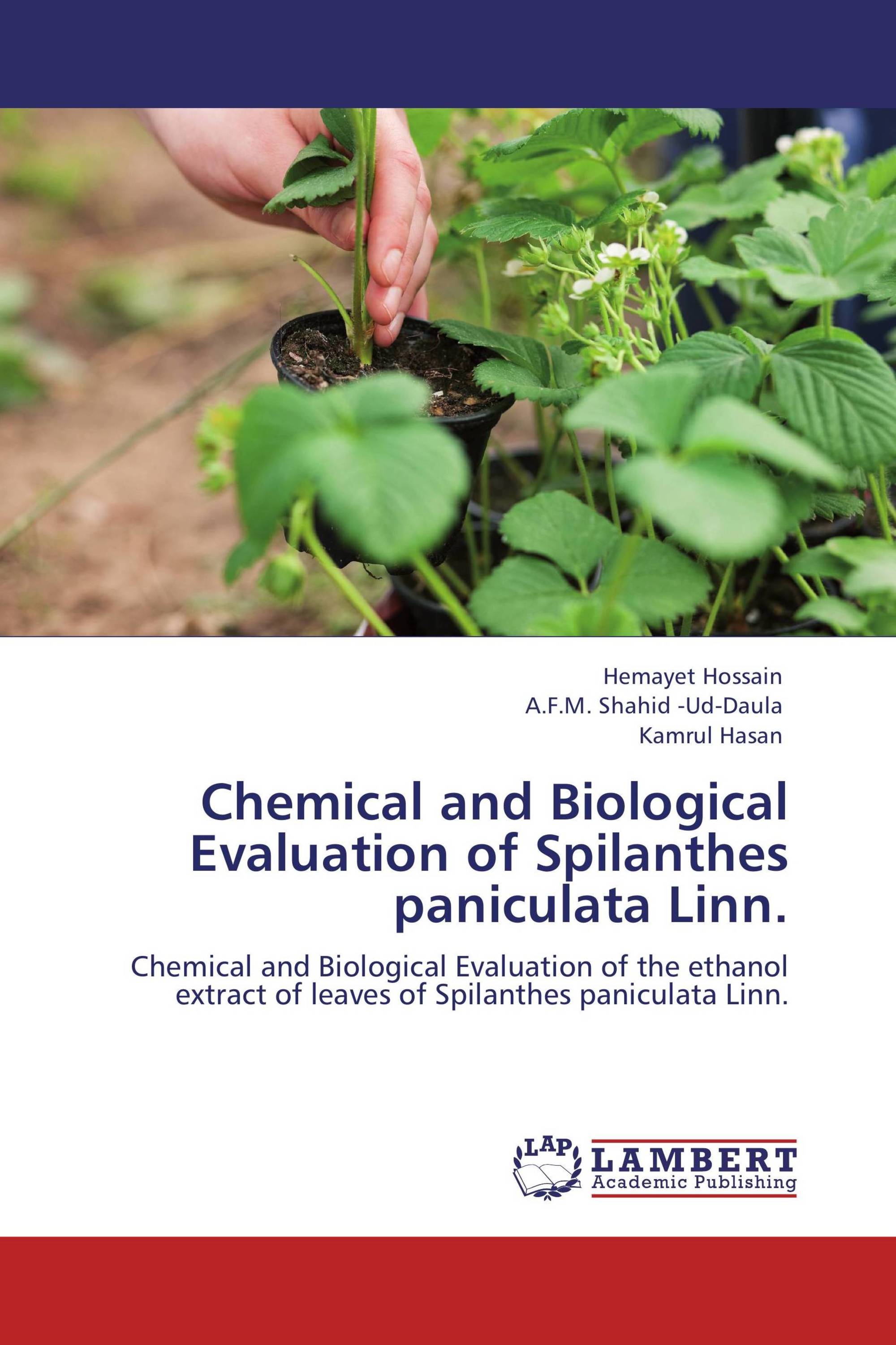 Chemical and Biological Evaluation of Spilanthes paniculata Linn.