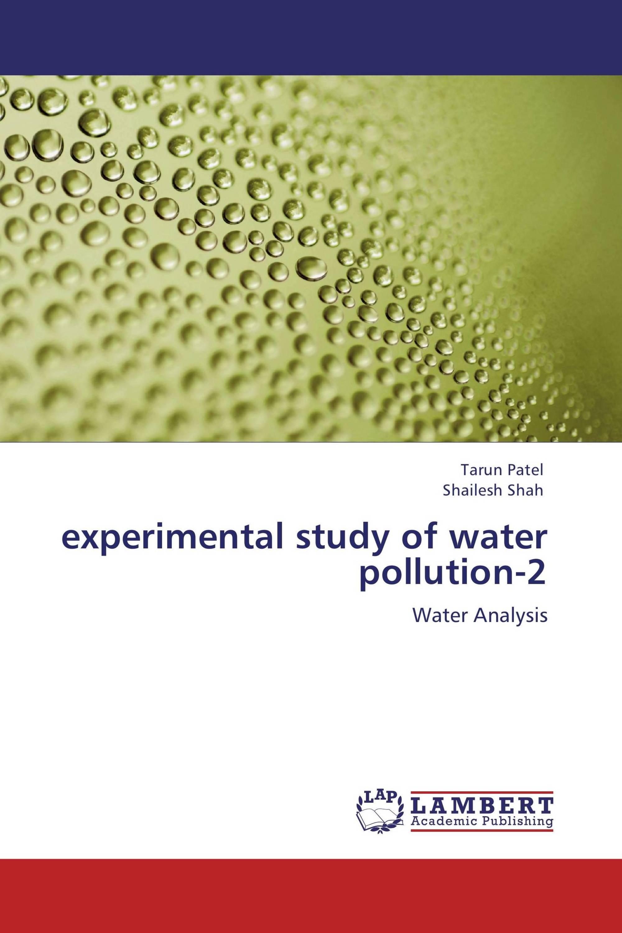 experimental research topics about water