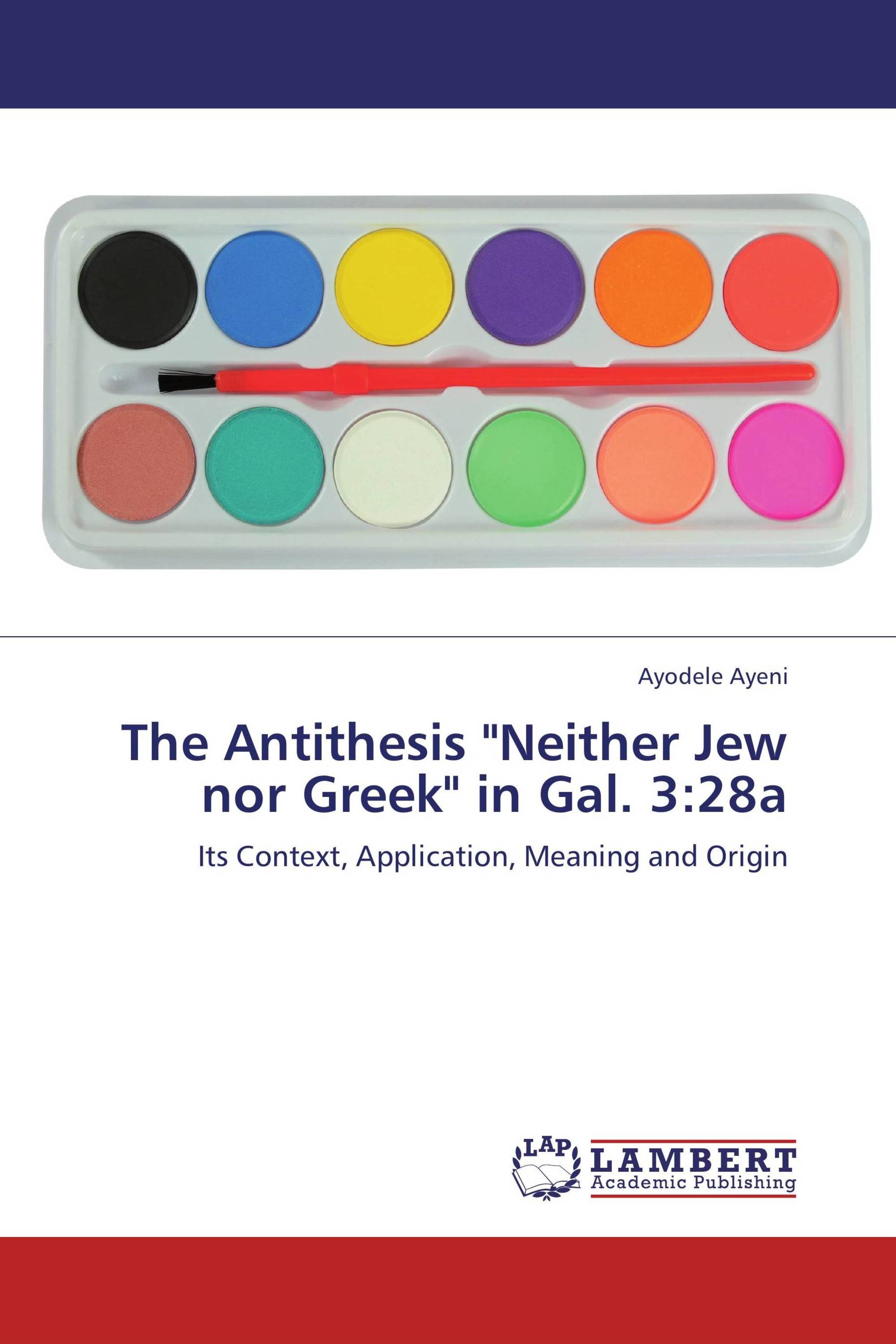 Who wrote galatians picture