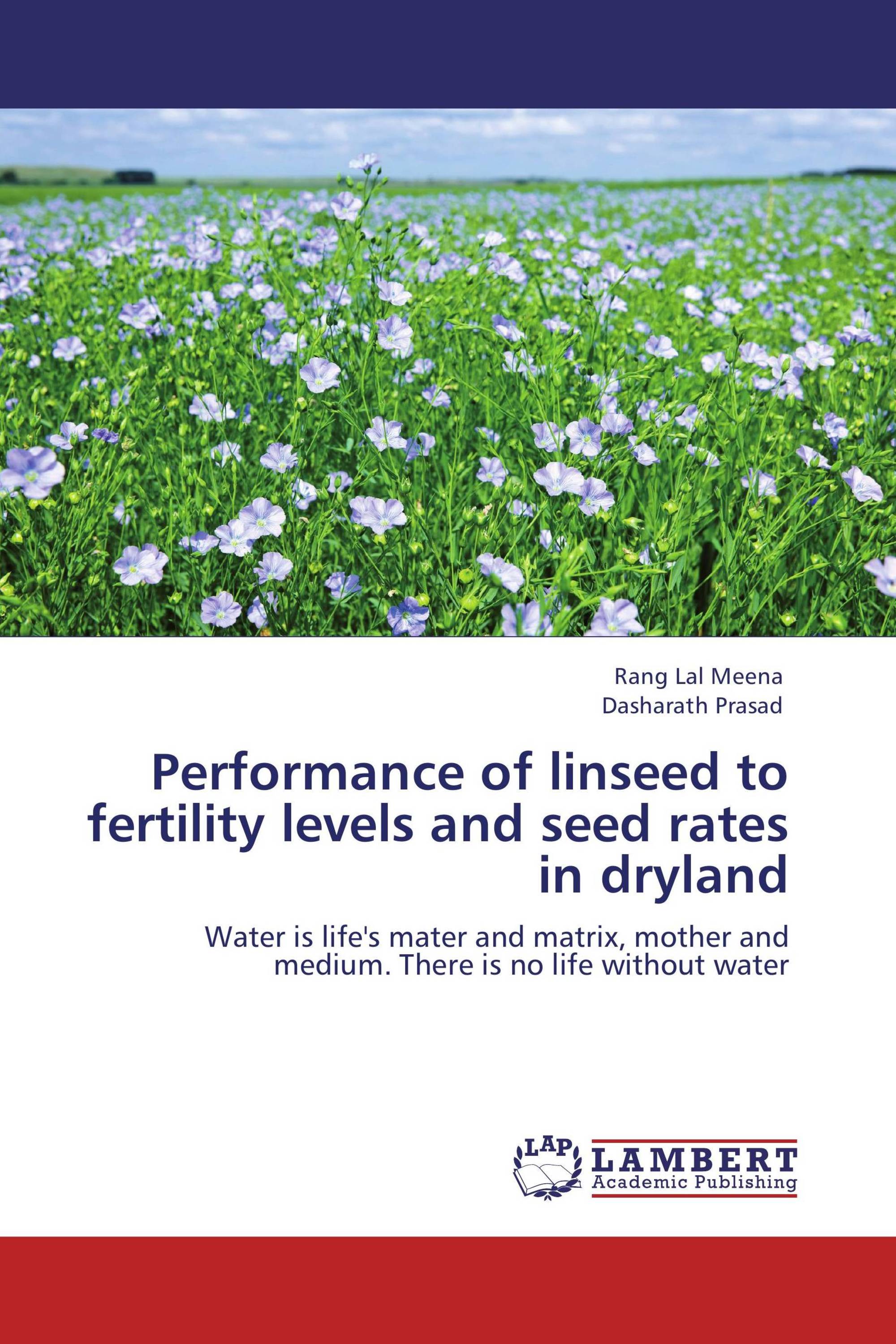 Performance of linseed to fertility levels and seed rates in dryland