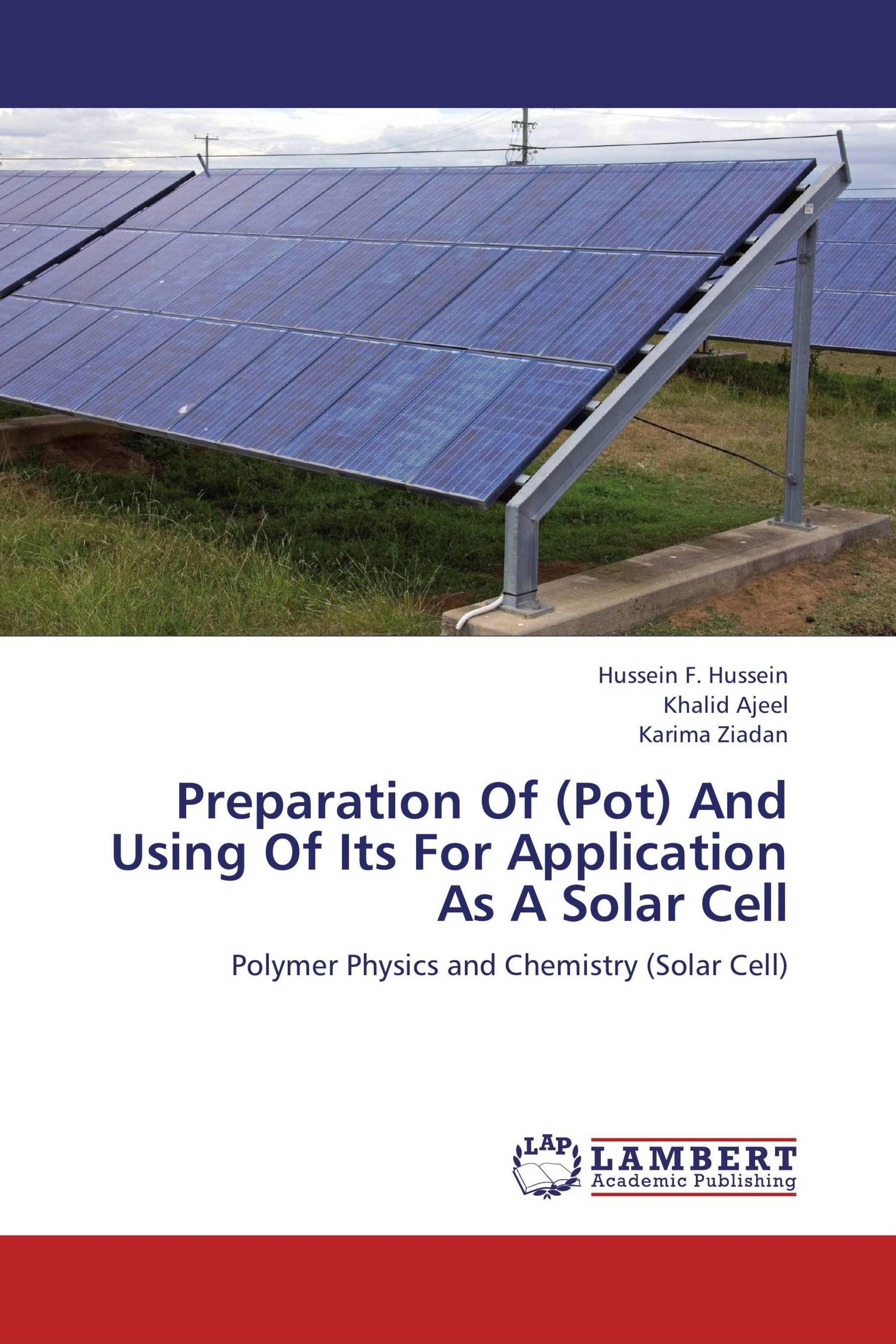 Preparation Of (Pot) And Using Of Its For Application As A Solar Cell