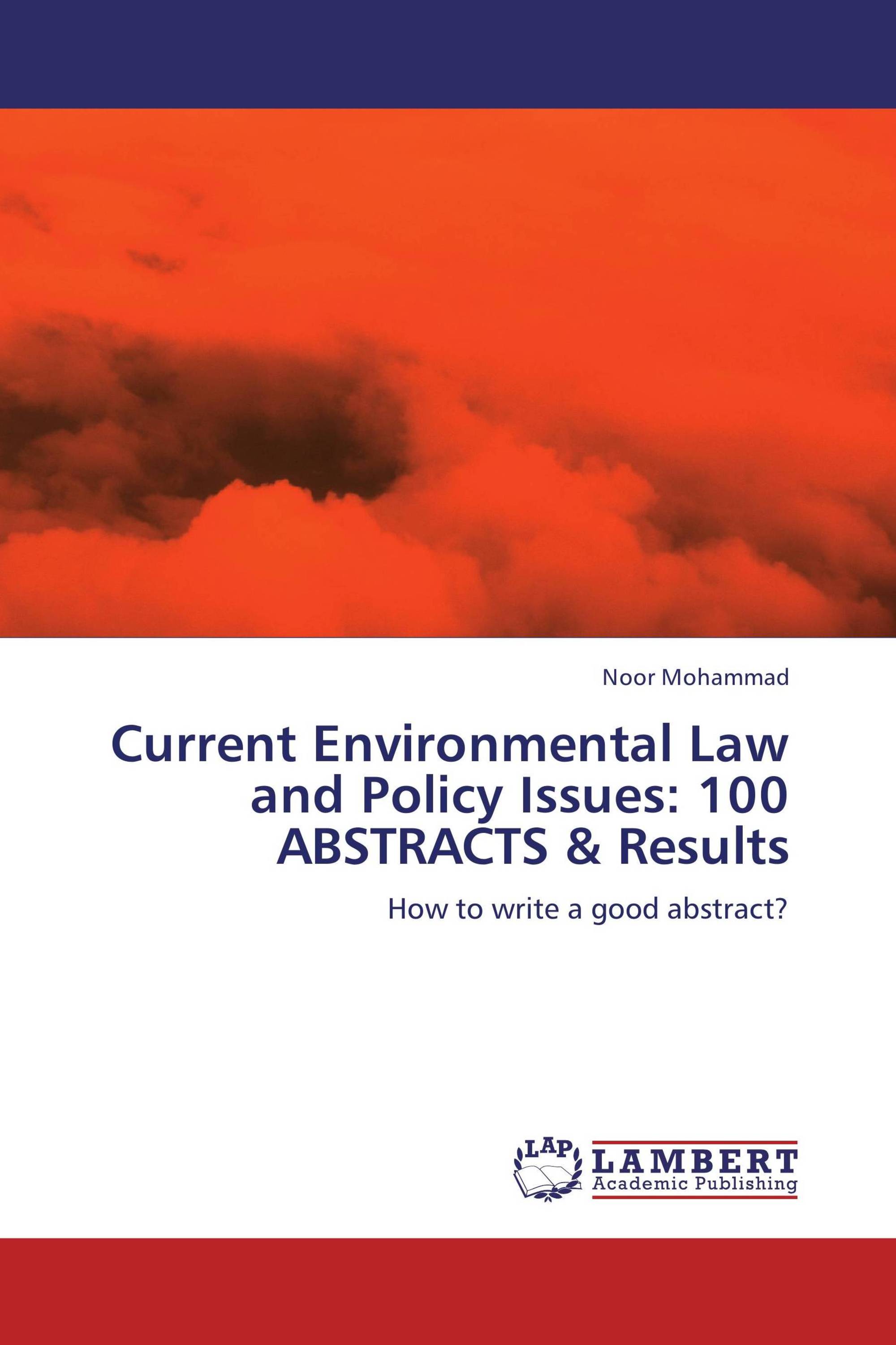 environmental law research topics