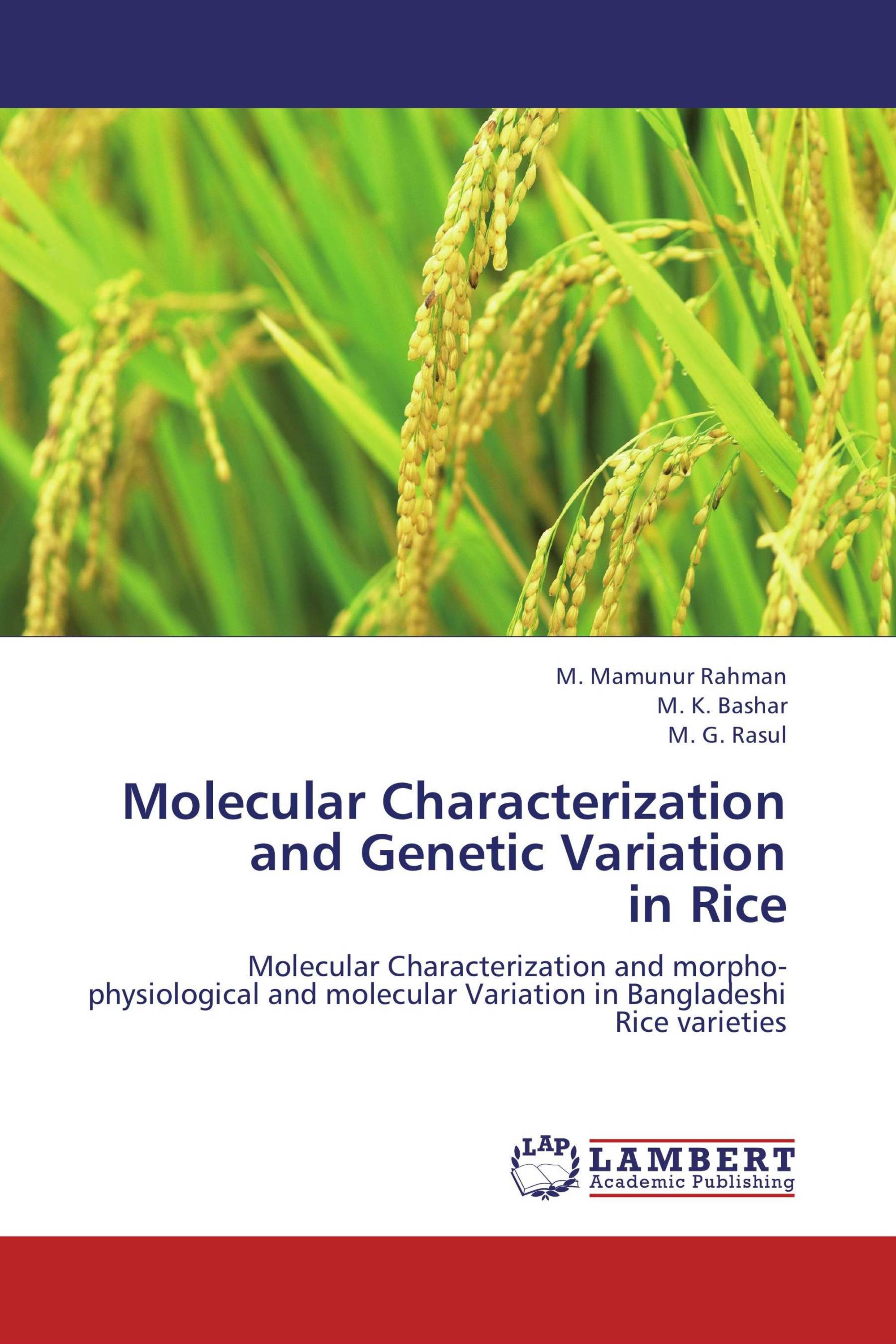 Molecular Characterization and Genetic Variation  in Rice