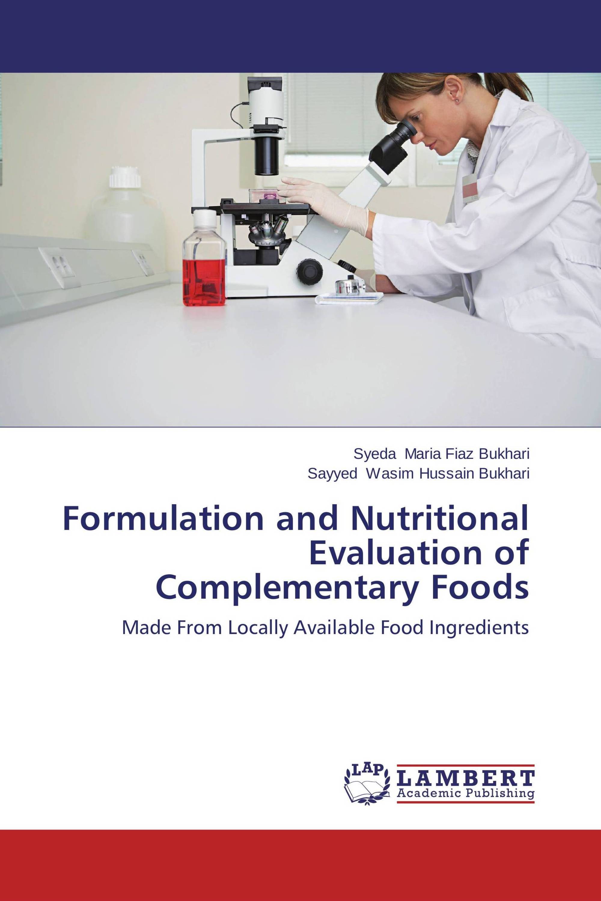 Formulation and Nutritional Evaluation of Complementary Foods