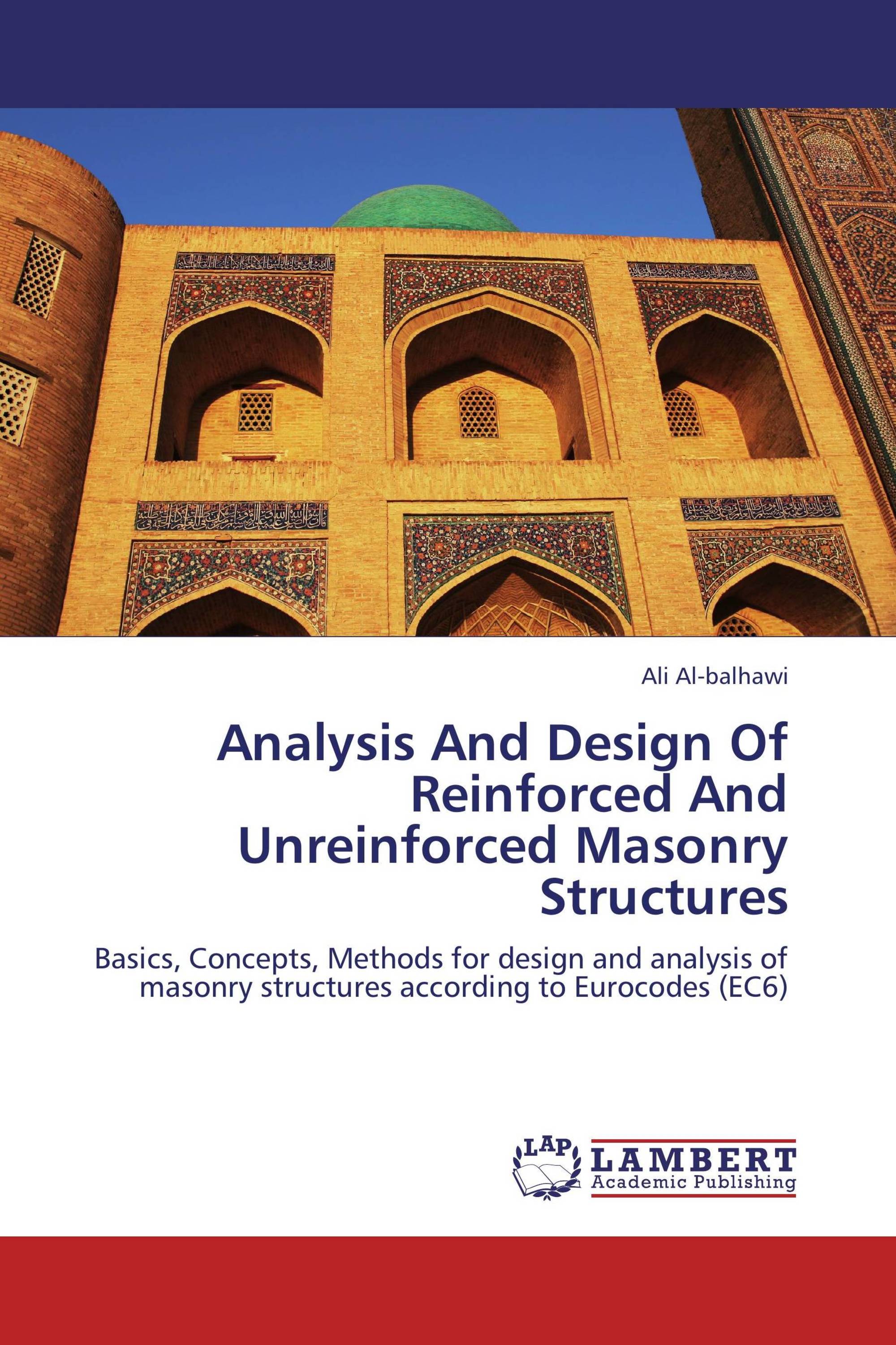 Analysis And Design Of Reinforced And Unreinforced Masonry Structures