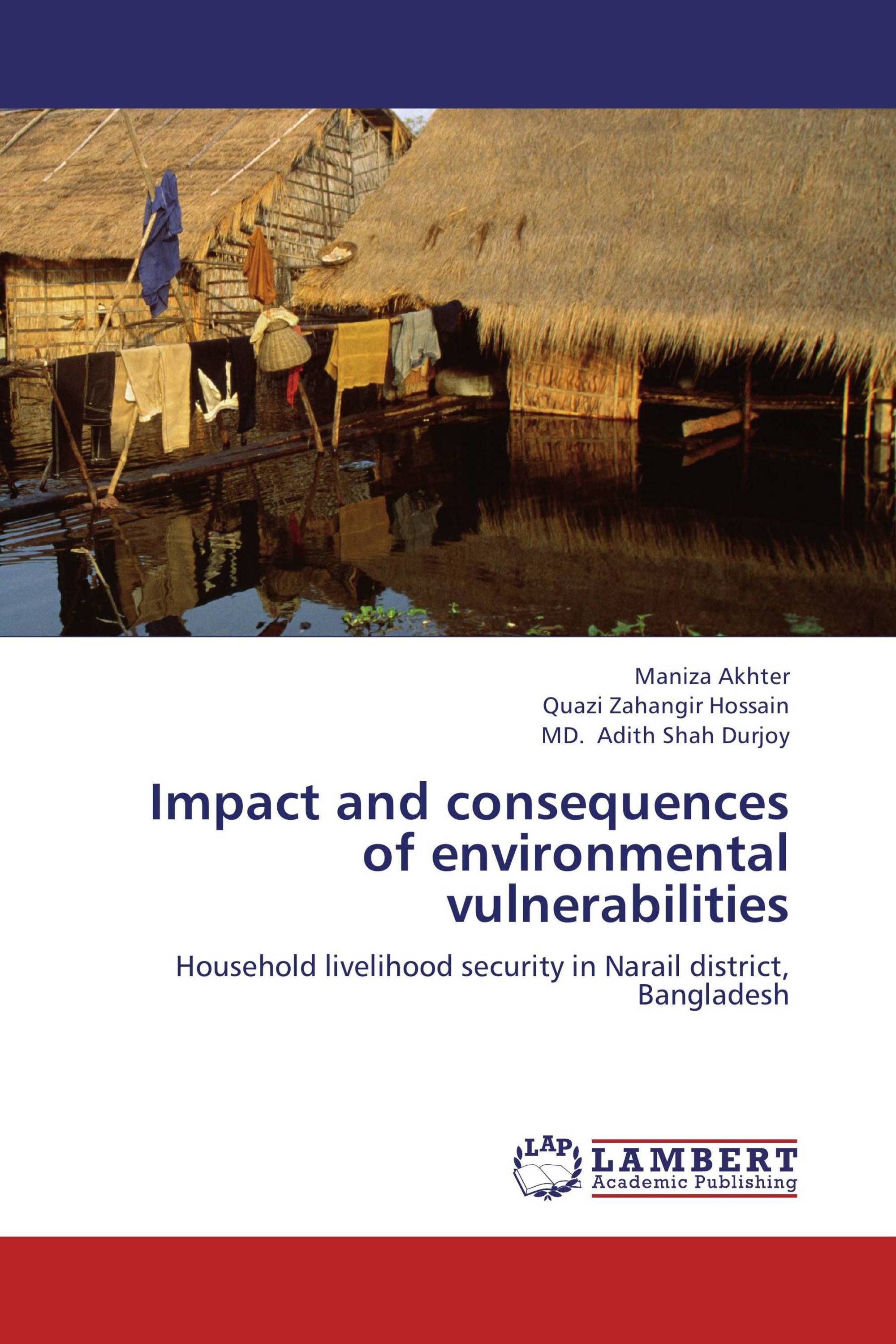 Impact and consequences of environmental vulnerabilities