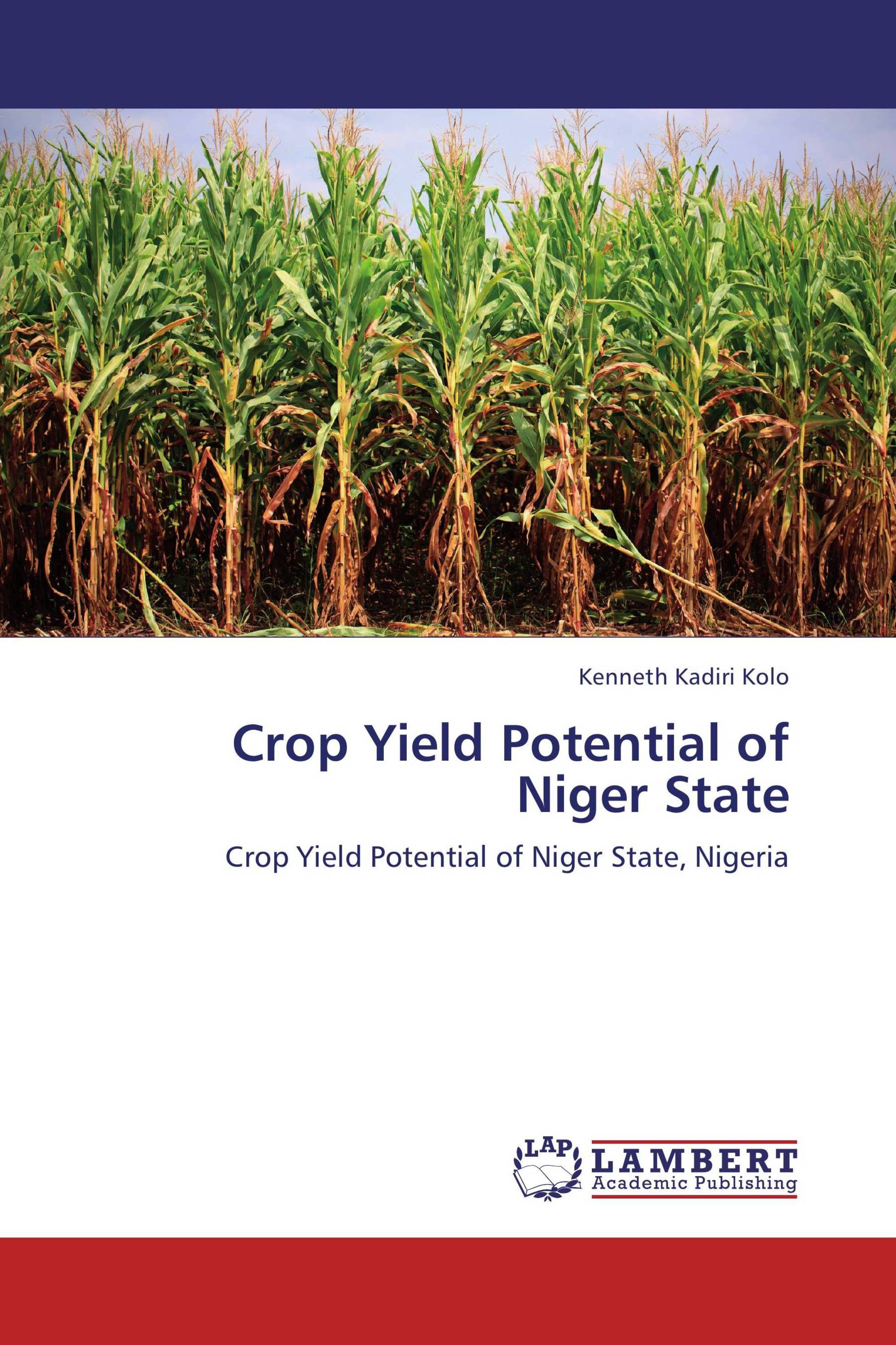 Crop Yield Potential of Niger State