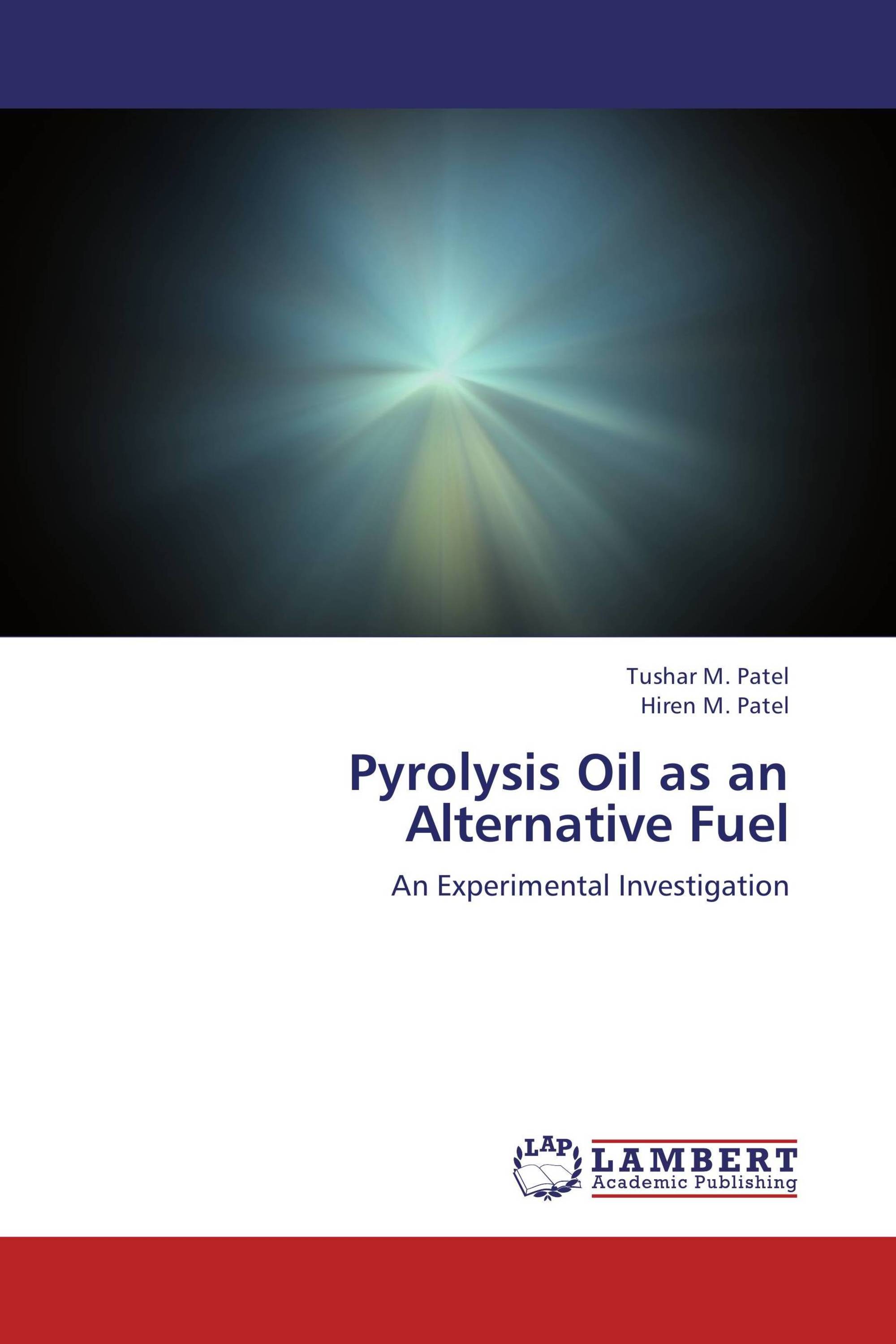 Pyrolysis Oil as an Alternative Fuel