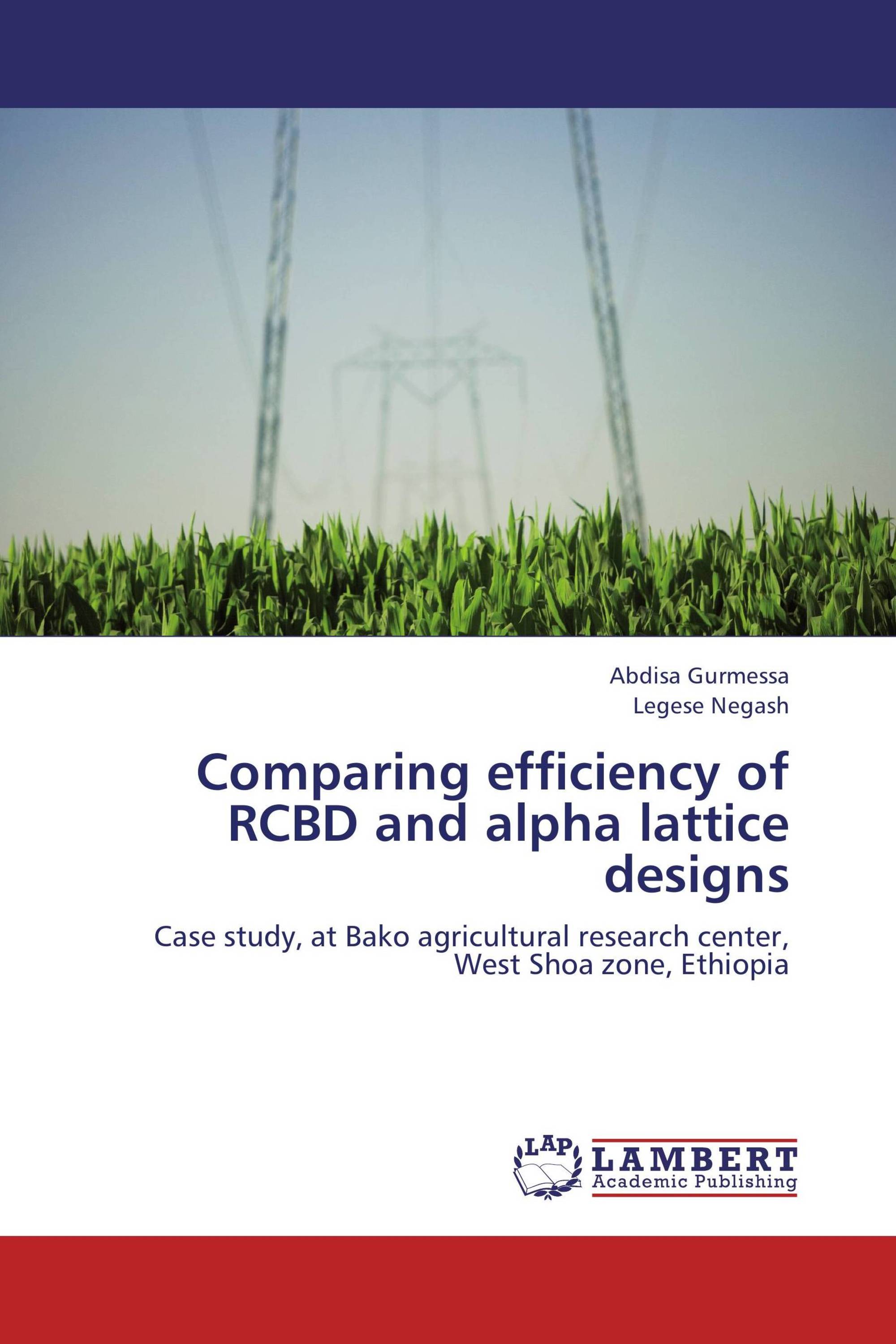 Comparing efficiency of RCBD and alpha lattice designs