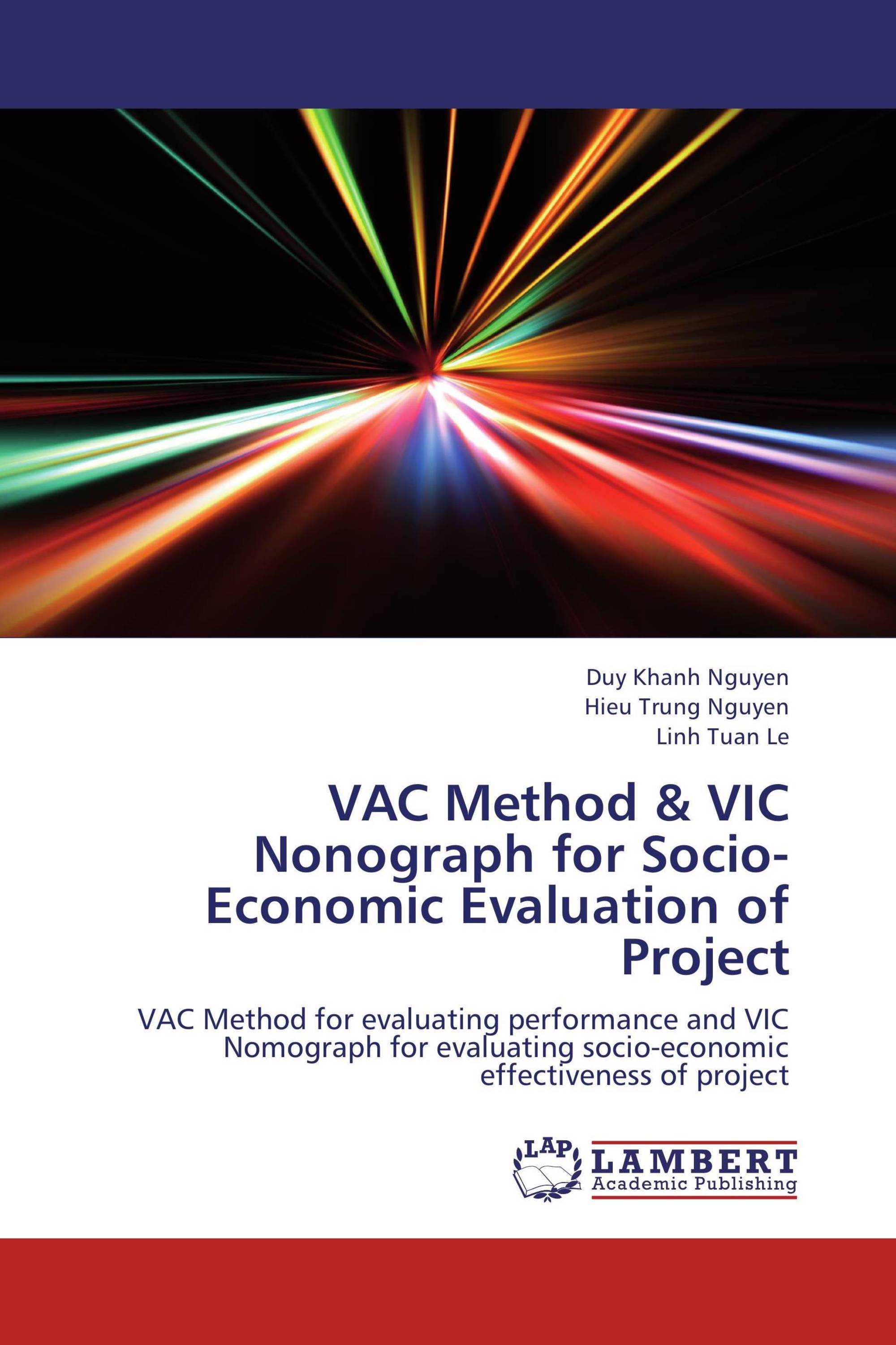 VAC Method & VIC Nonograph for SocioEconomic Evaluation of Project