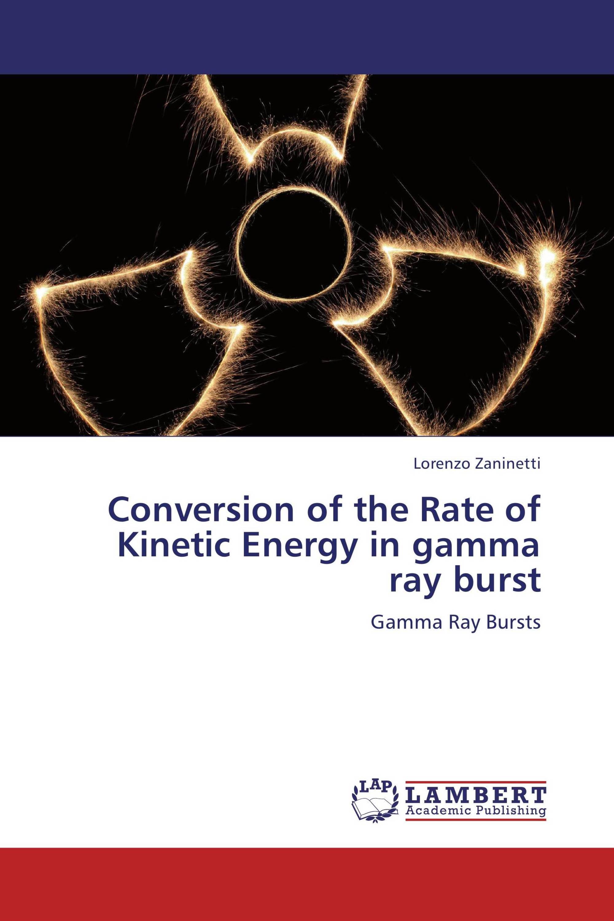 Conversion of the Rate of Kinetic Energy      in gamma ray burst