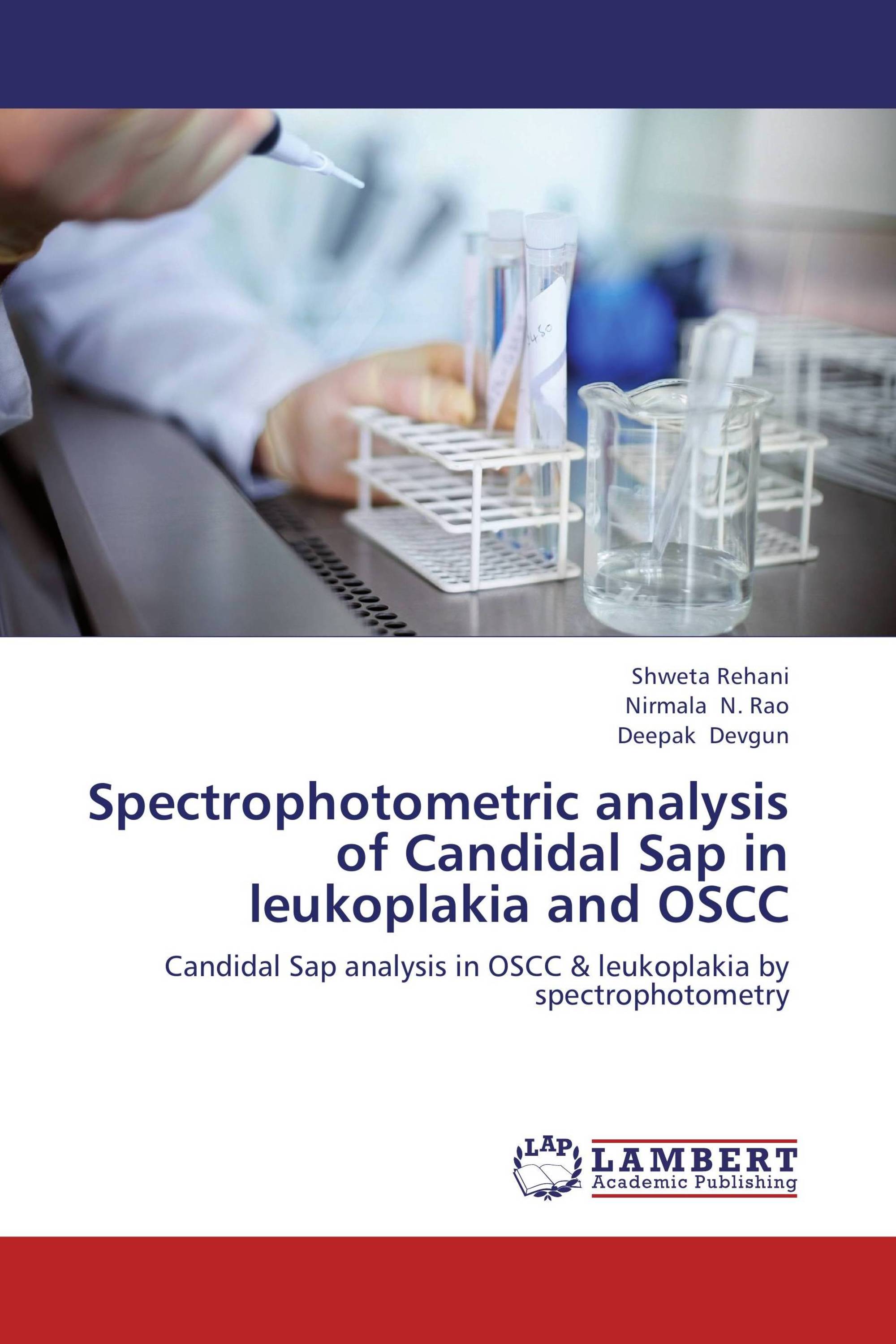 Spectrophotometric analysis of Candidal Sap in leukoplakia and OSCC