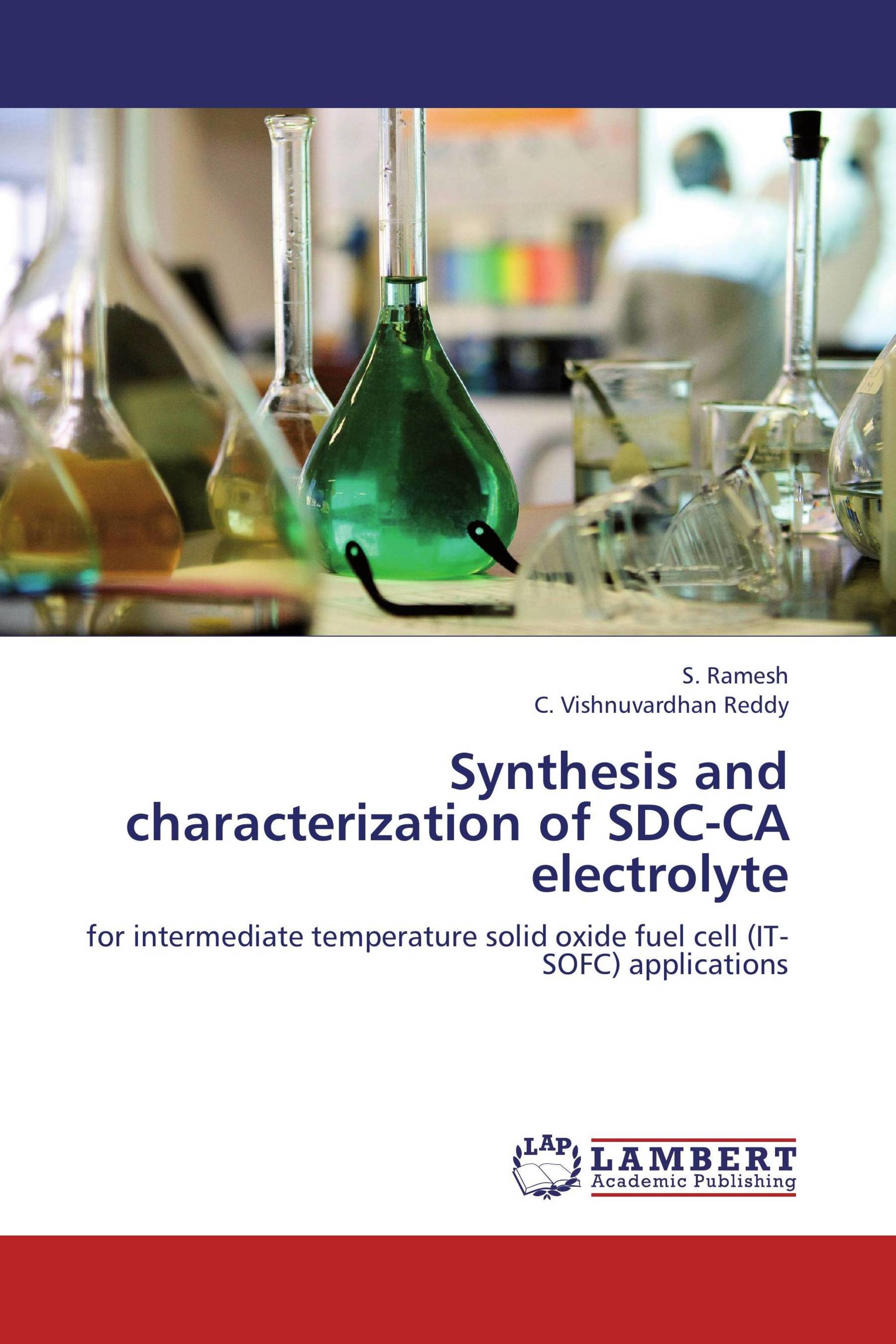 Synthesis and characterization of SDC-CA electrolyte