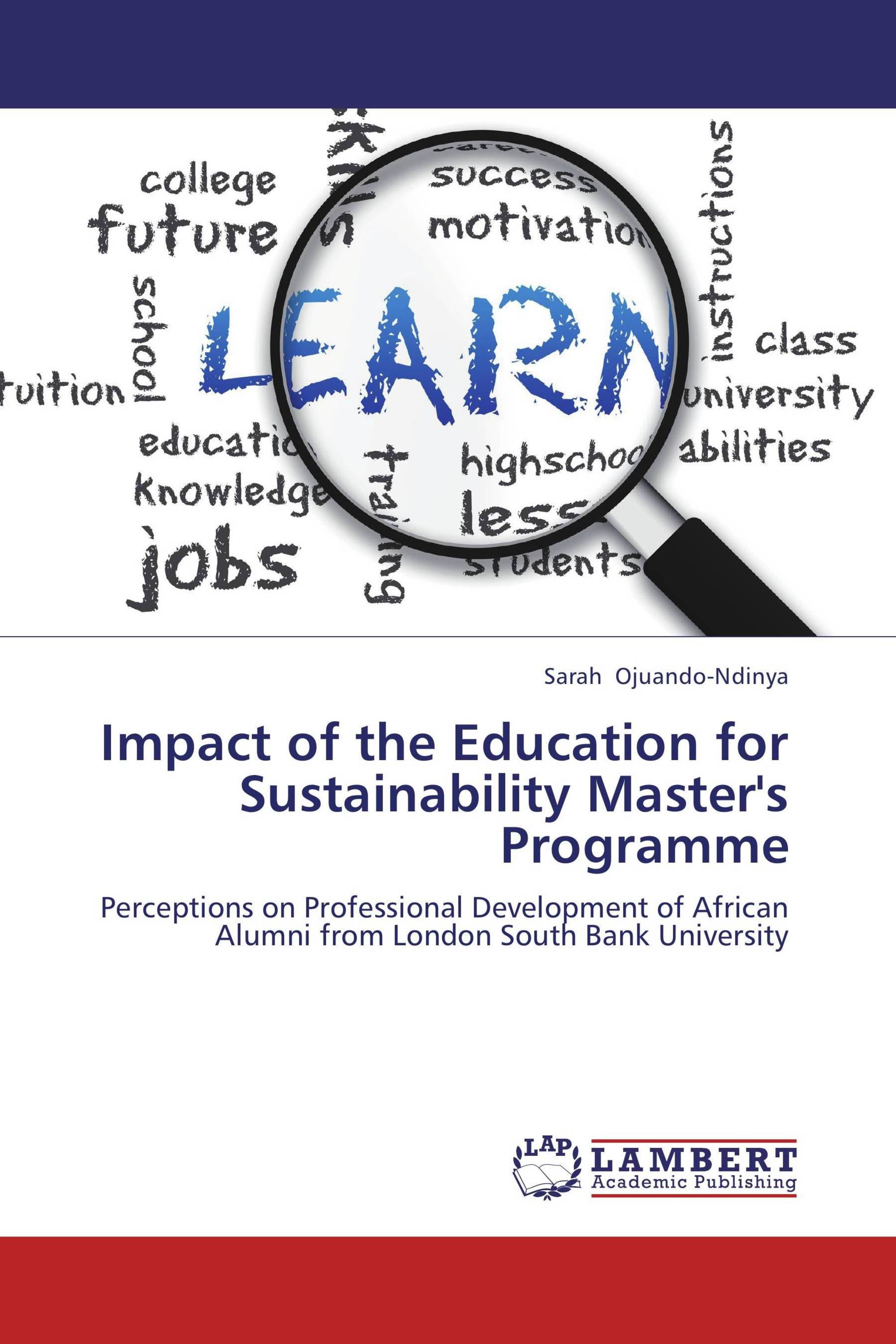 Impact of the Education for Sustainability Master's Programme