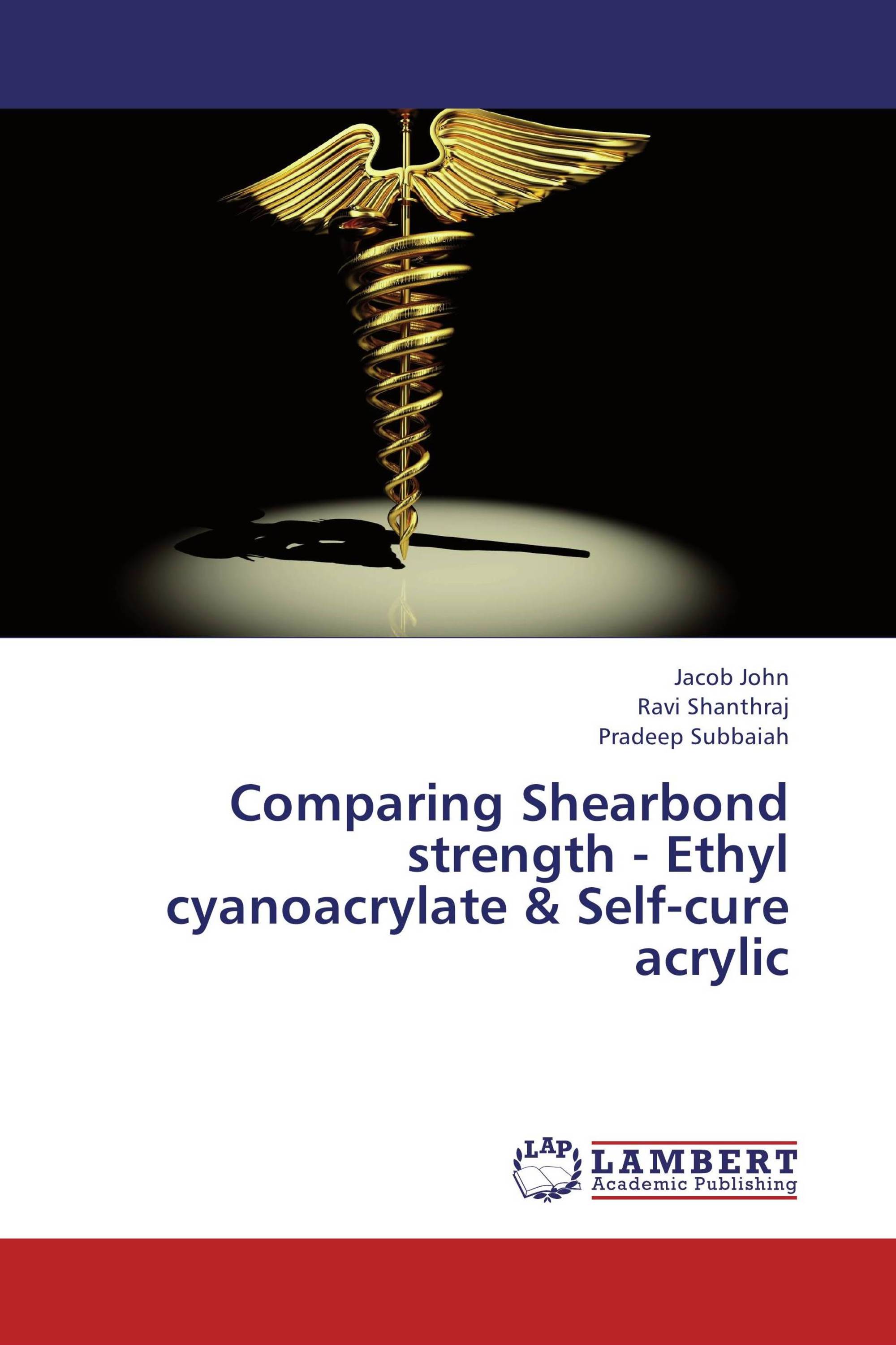 Comparing Shearbond strength Ethyl cyanoacrylate & Selfcure acrylic