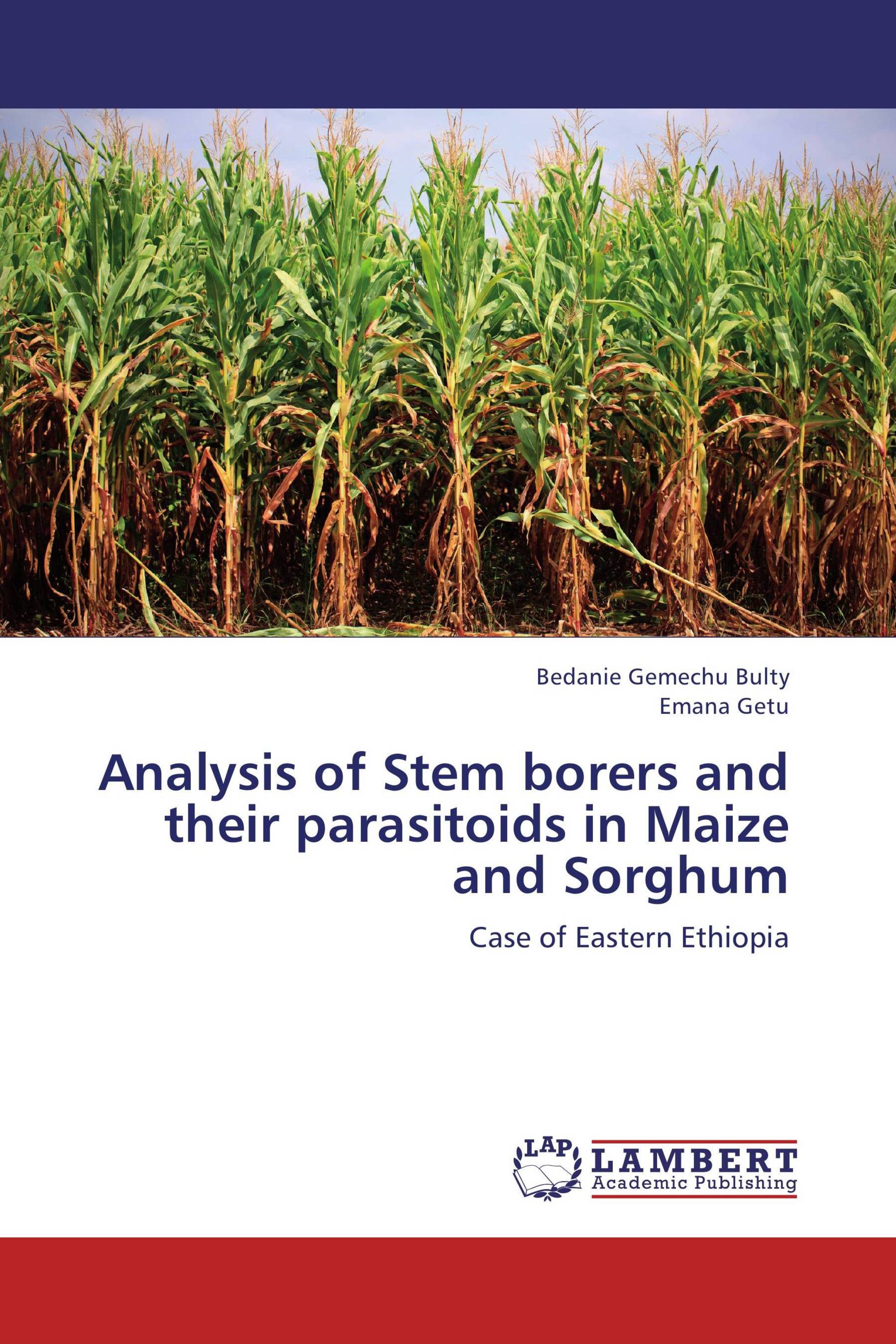 Analysis of Stem borers and their parasitoids in Maize and Sorghum