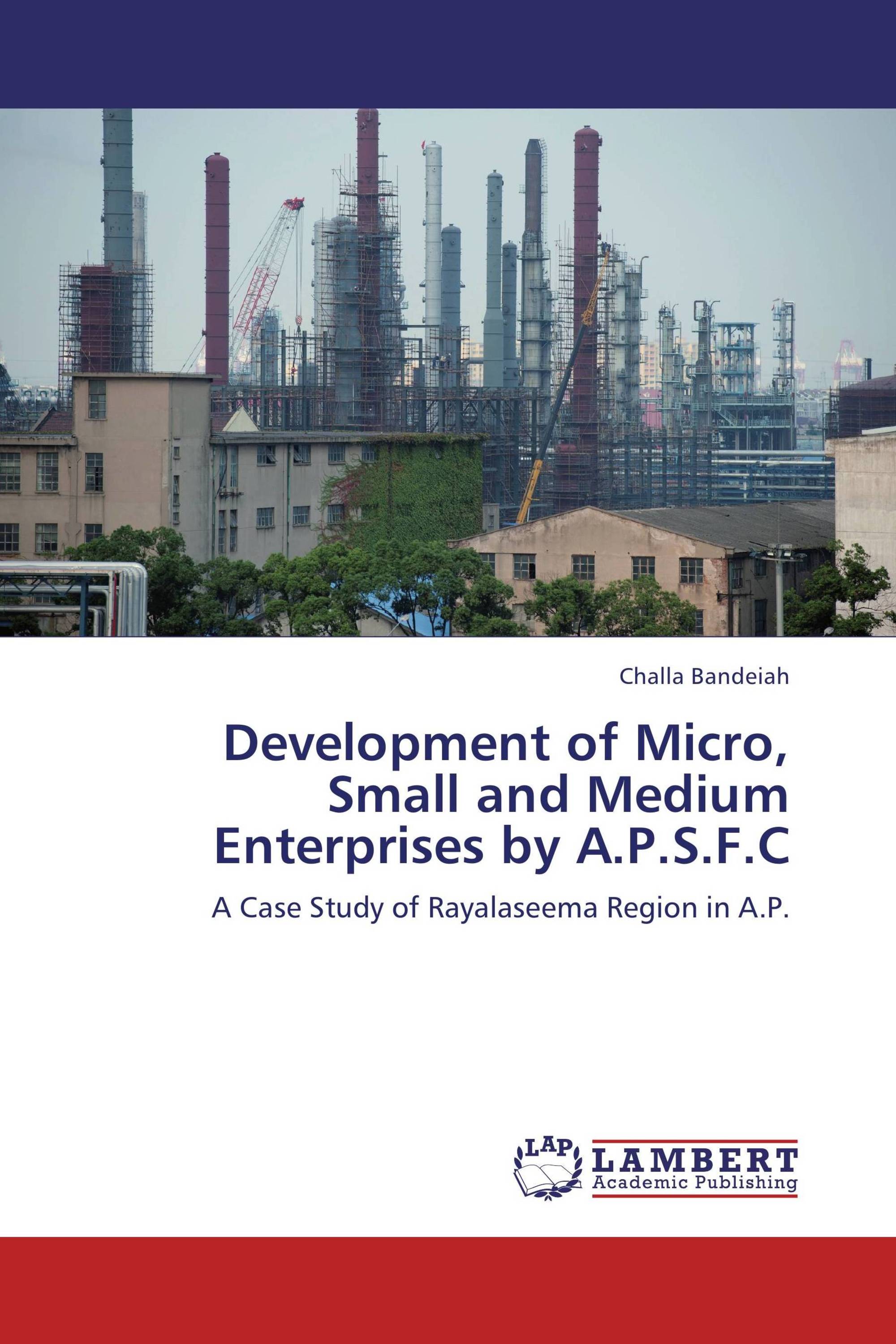 Development of Micro, Small and Medium Enterprises by A.P.S.F.C / 9783
