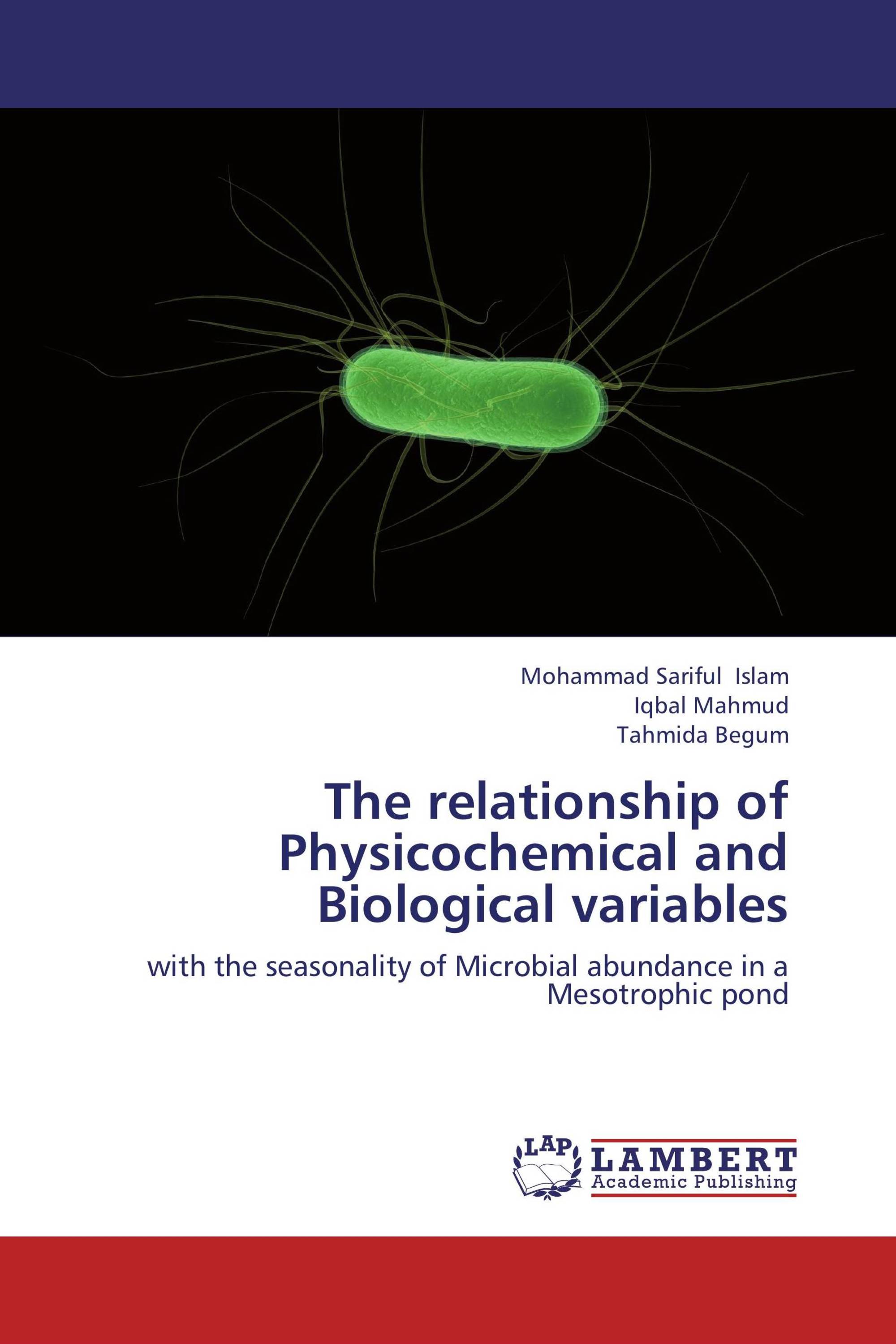 The relationship of Physicochemical and Biological variables