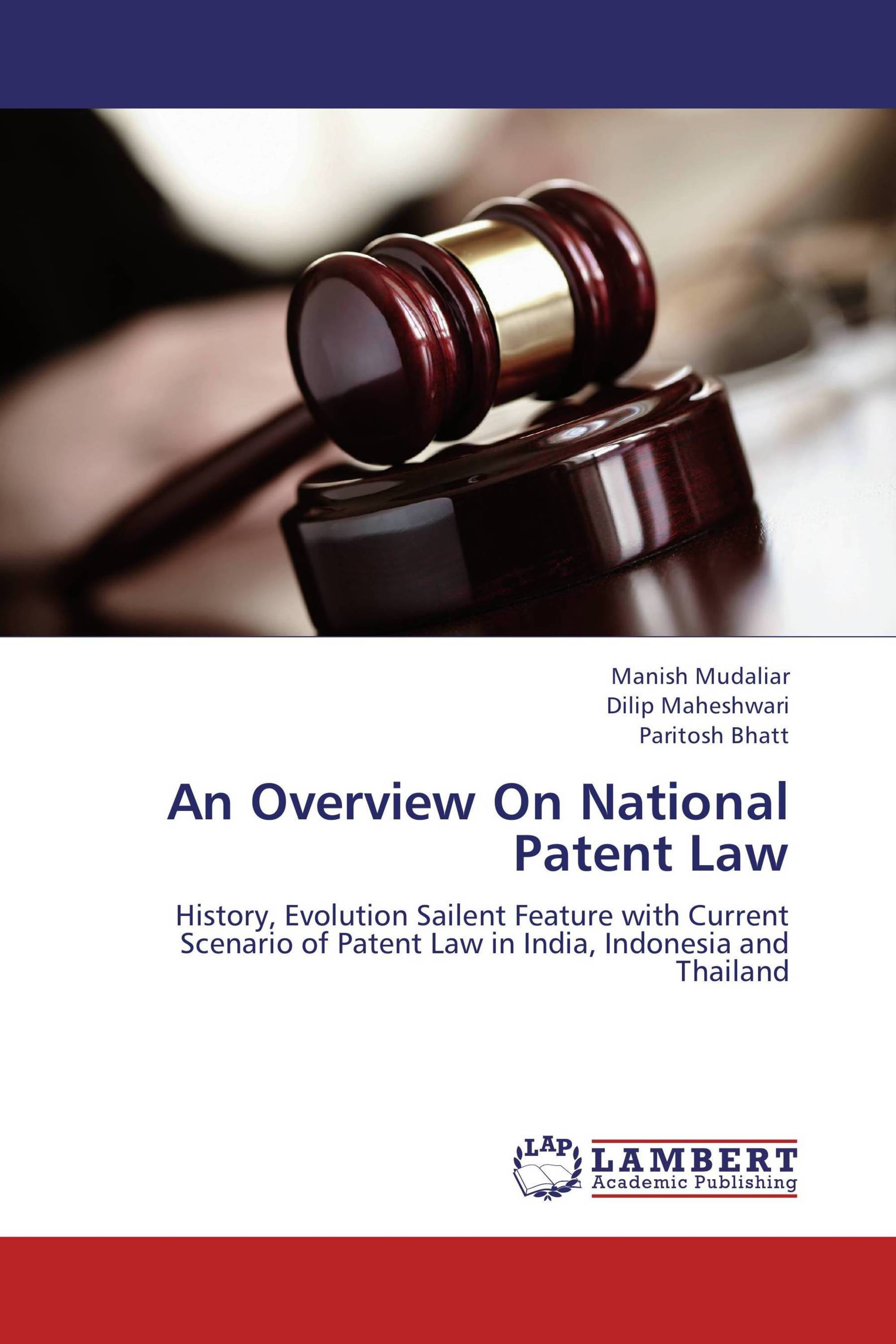 An Overview On National Patent Law