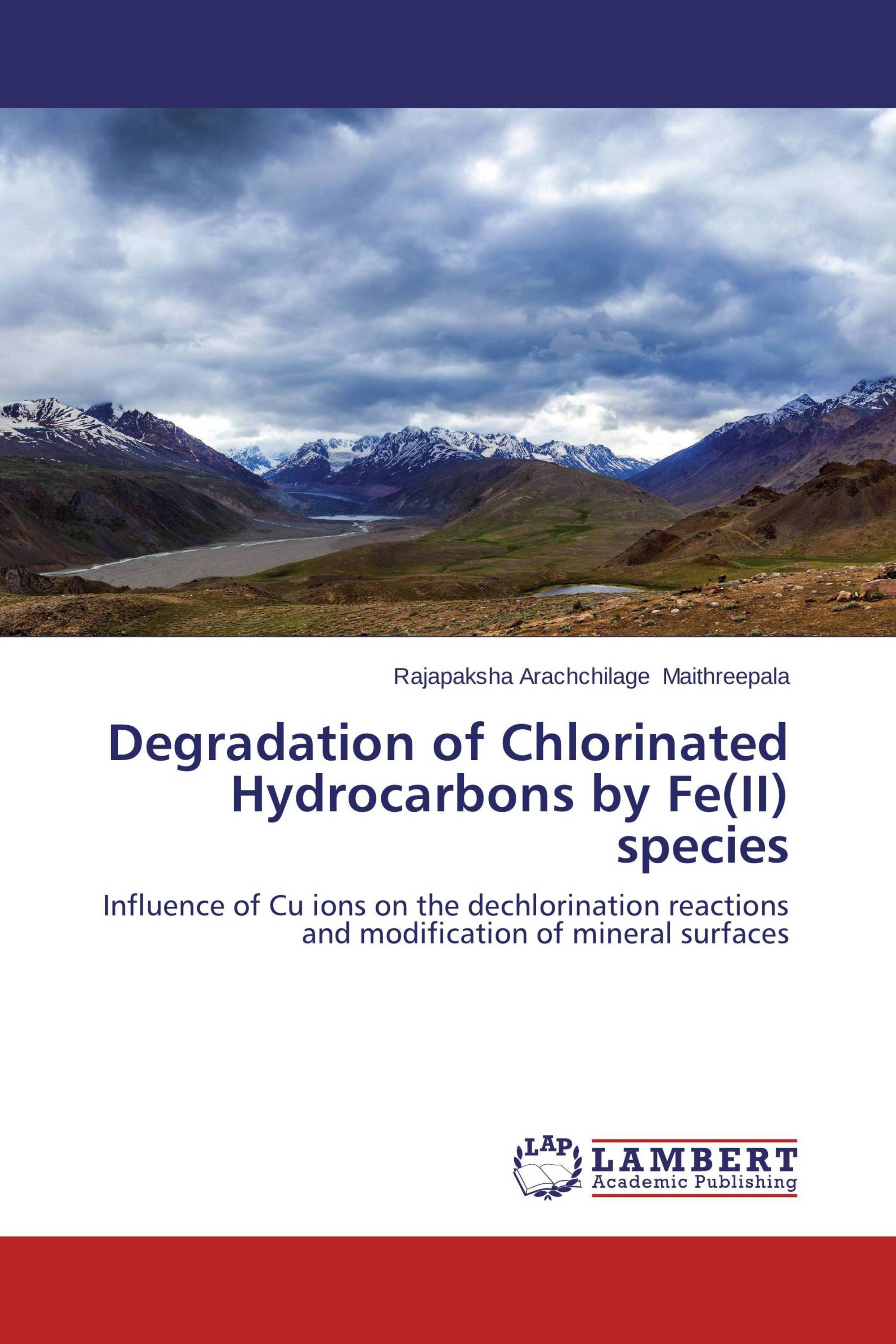 Degradation of Chlorinated Hydrocarbons by Fe(II) species / 9783659