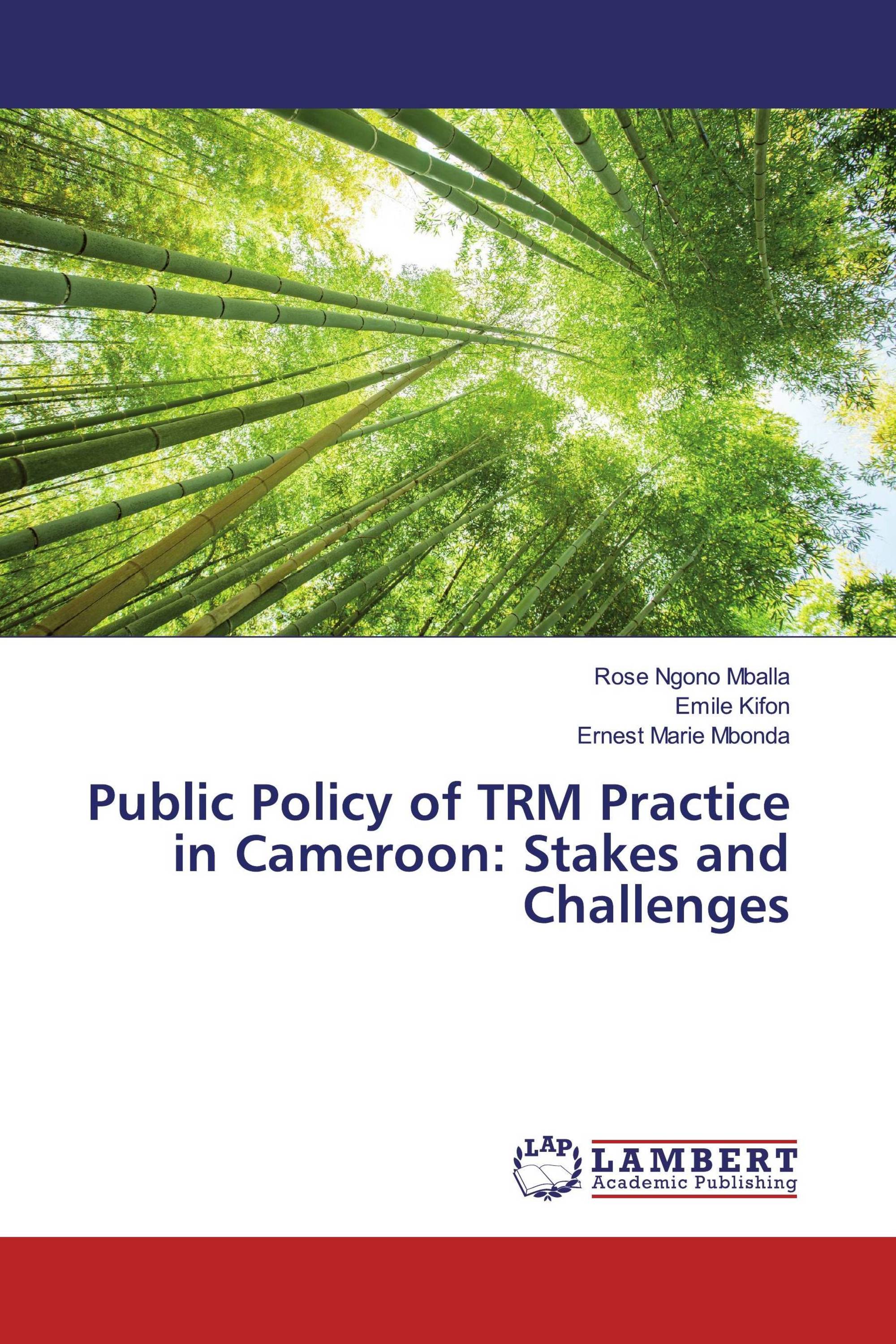 Public Policy of TRM Practice in Cameroon: Stakes and Challenges