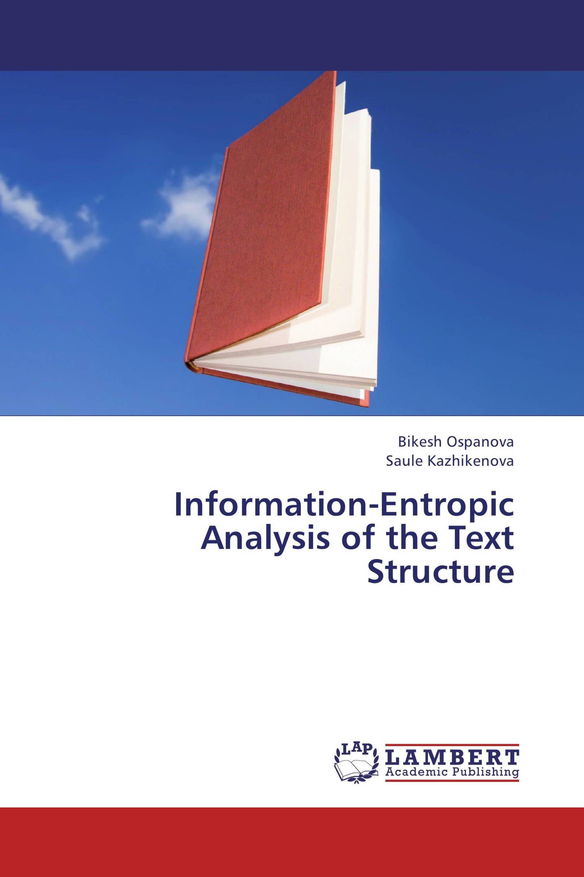 Information-Entropic Analysis of the Text Structure