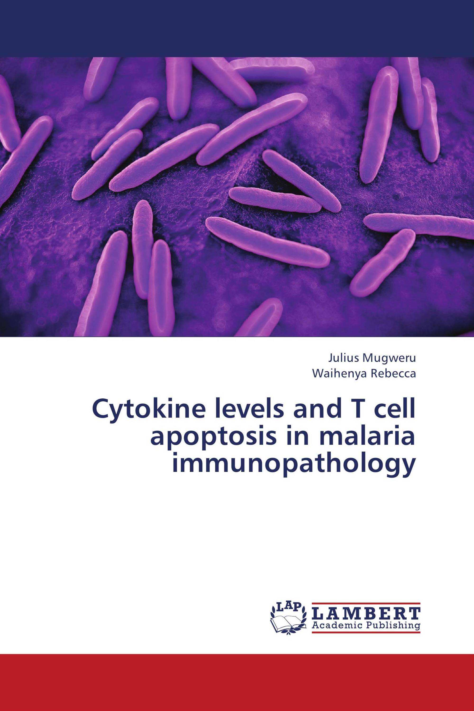 Cytokine levels and T cell apoptosis in malaria immunopathology