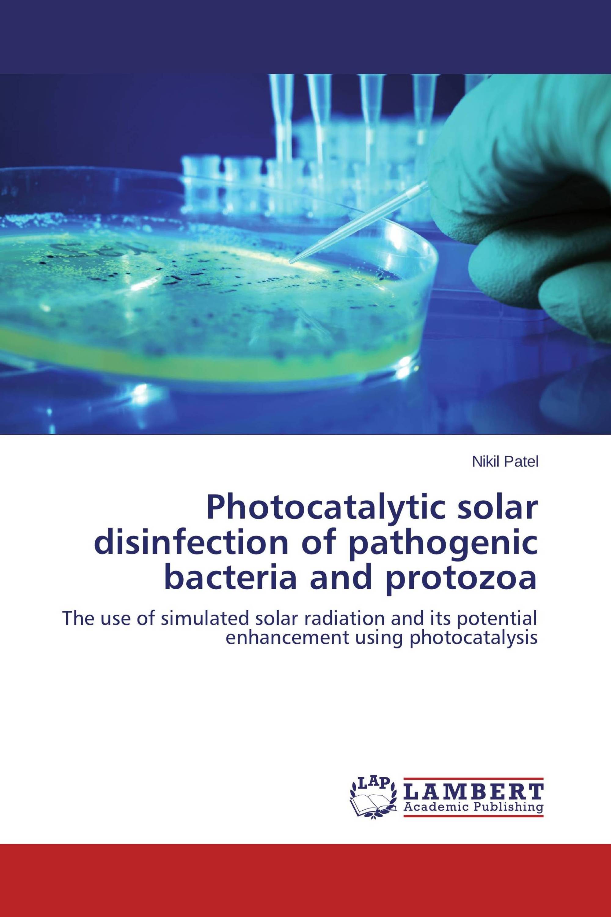 Photocatalytic solar disinfection of pathogenic bacteria and protozoa