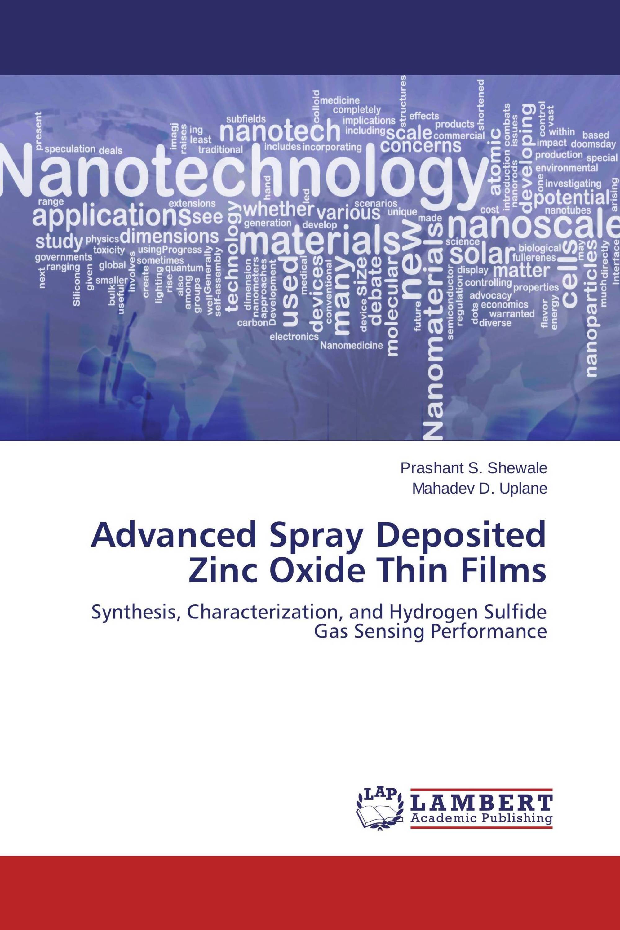 Advanced Spray Deposited Zinc Oxide Thin Films