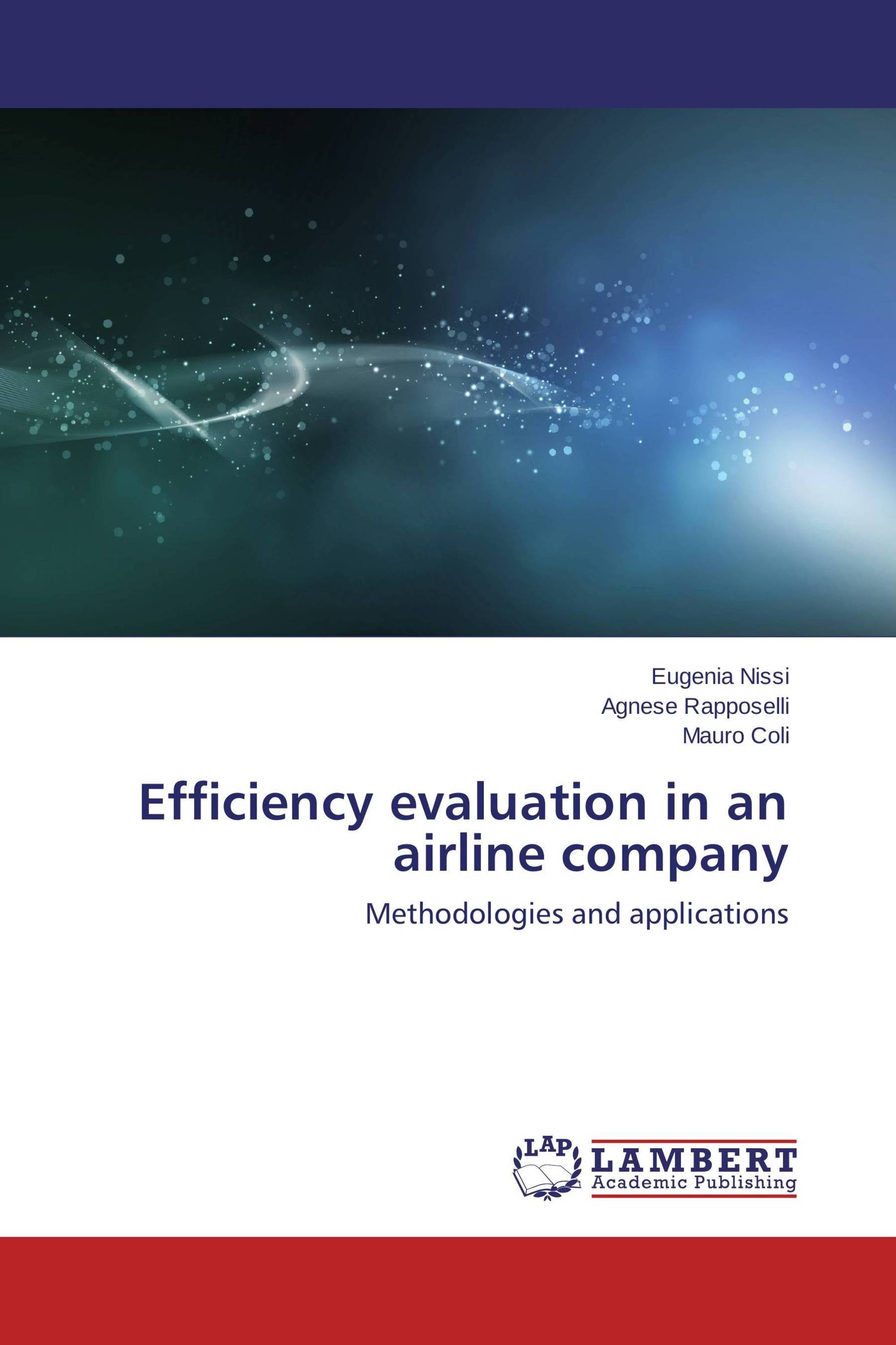 Efficiency evaluation in an airline company