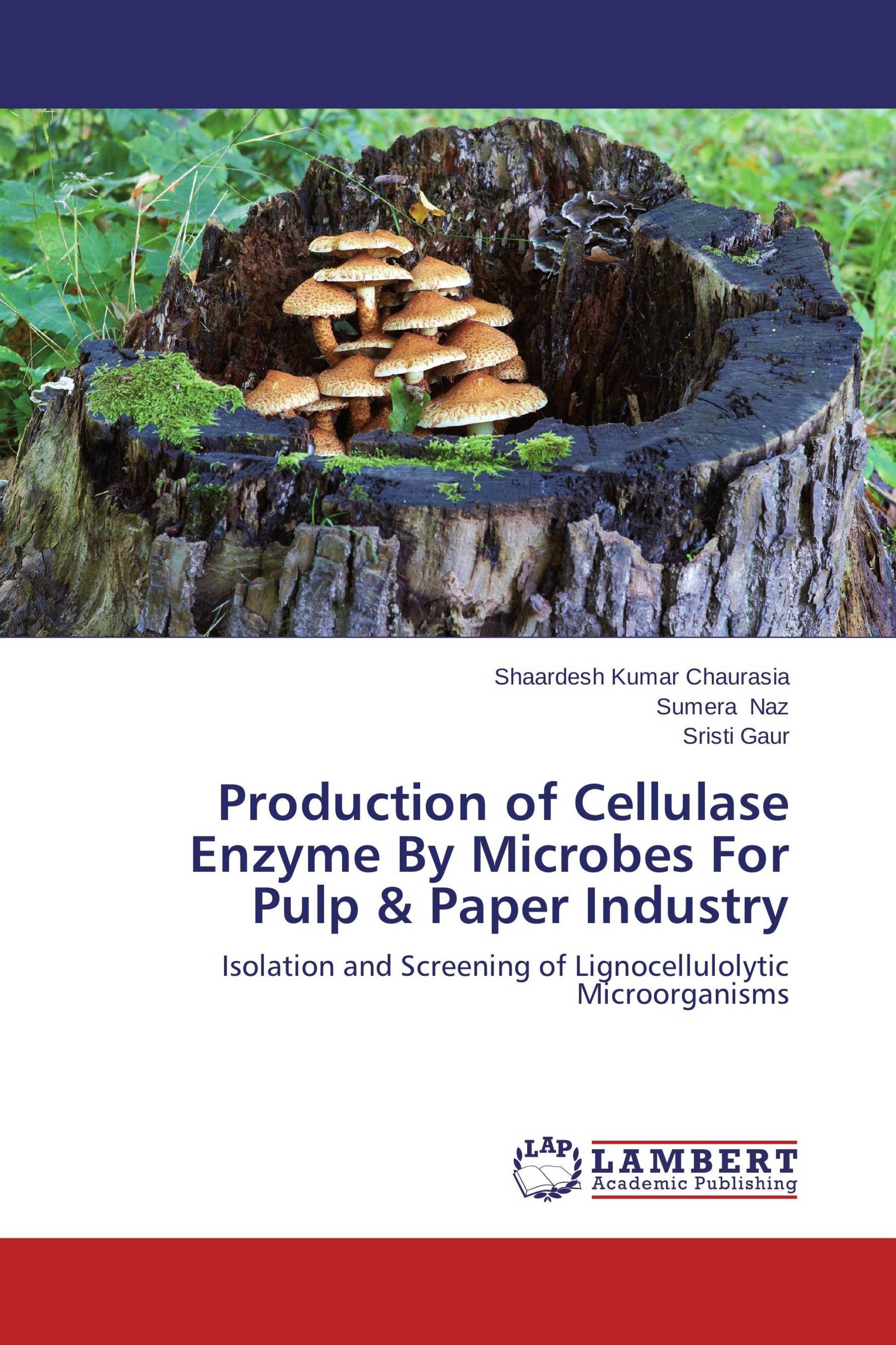 Production of Cellulase Enzyme By Microbes For Pulp & Paper Industry