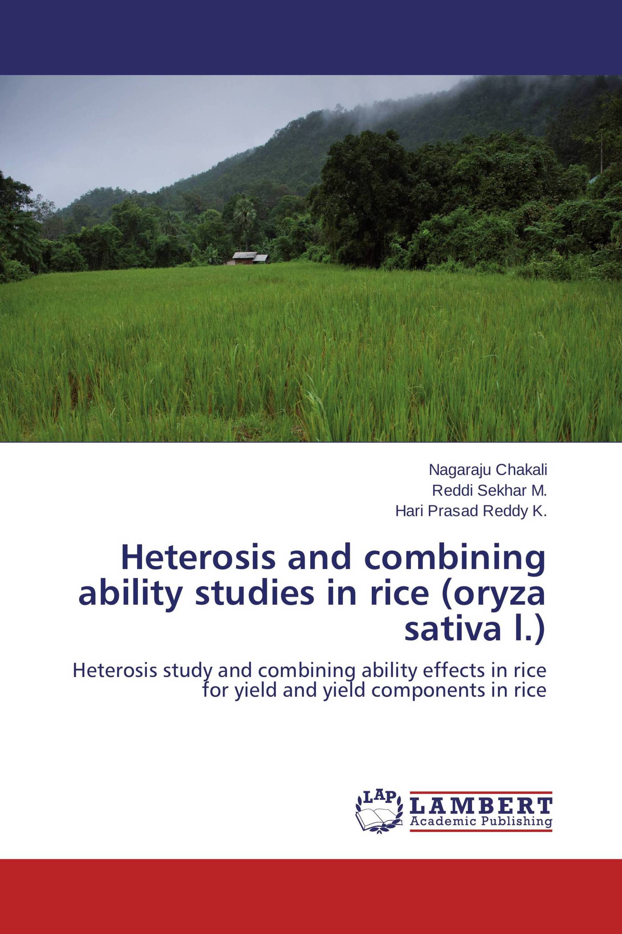 Heterosis and combining ability studies in rice (oryza sativa l.)