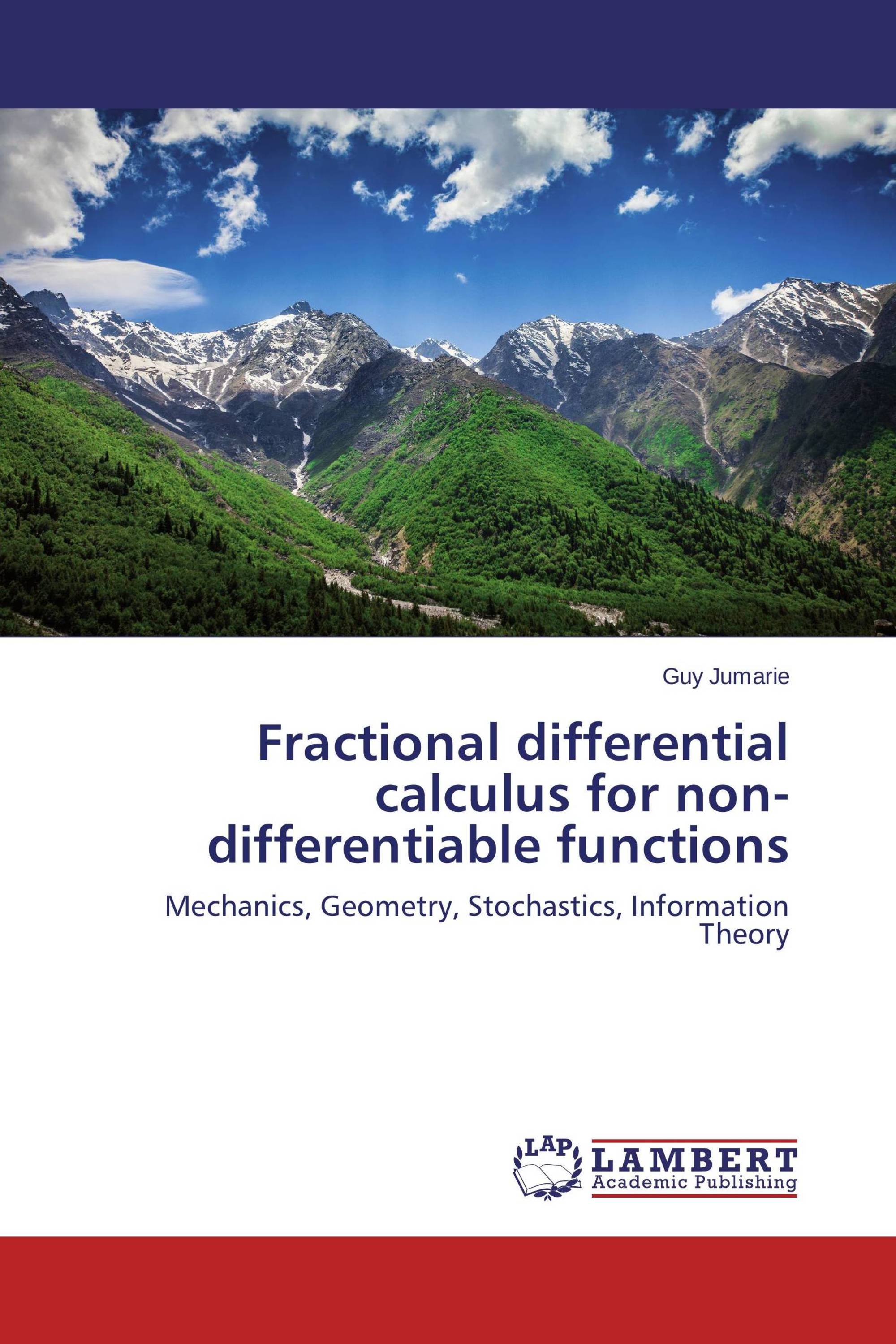 Fractional differential calculus for non-differentiable functions