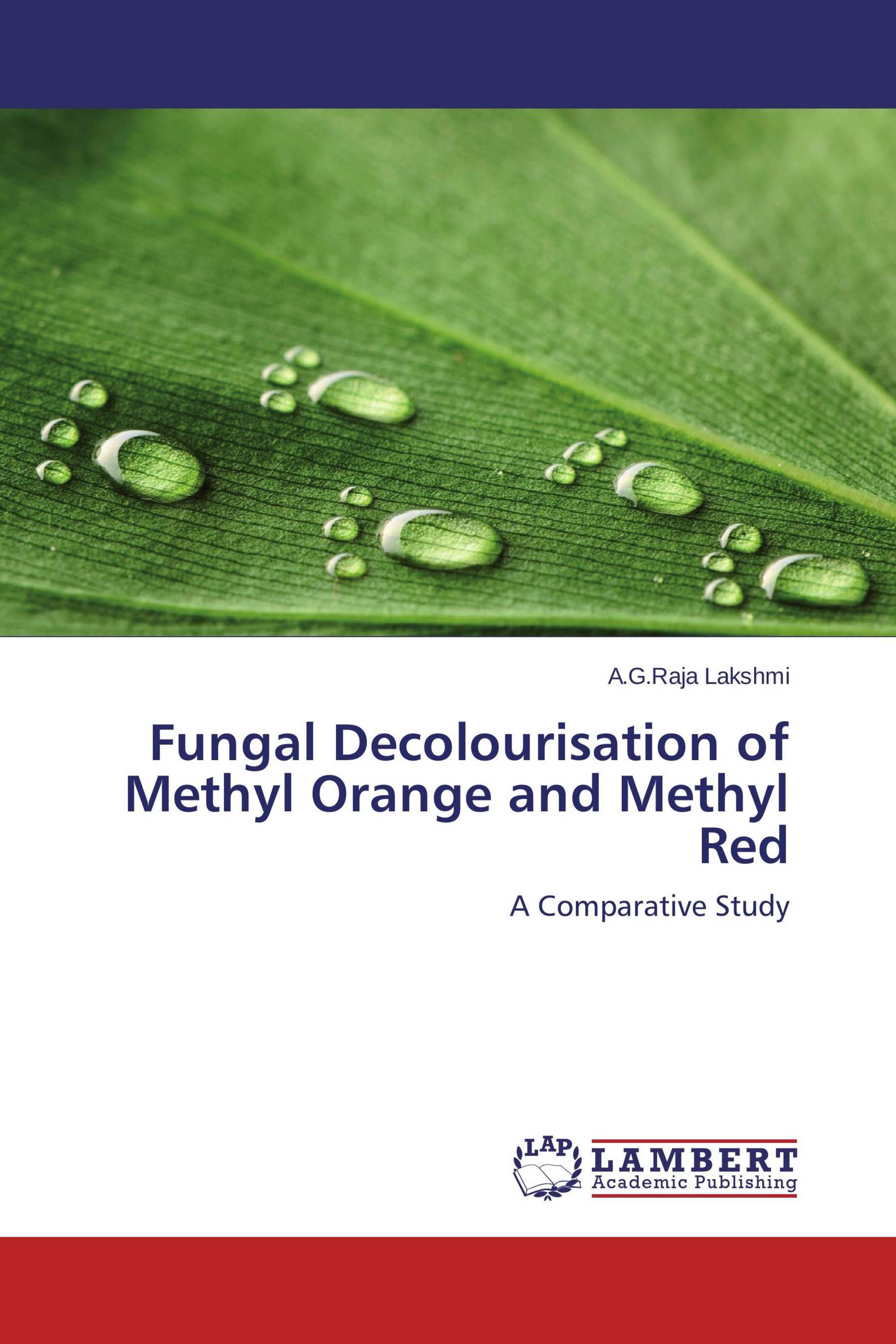 Fungal Decolourisation of Methyl Orange and Methyl Red