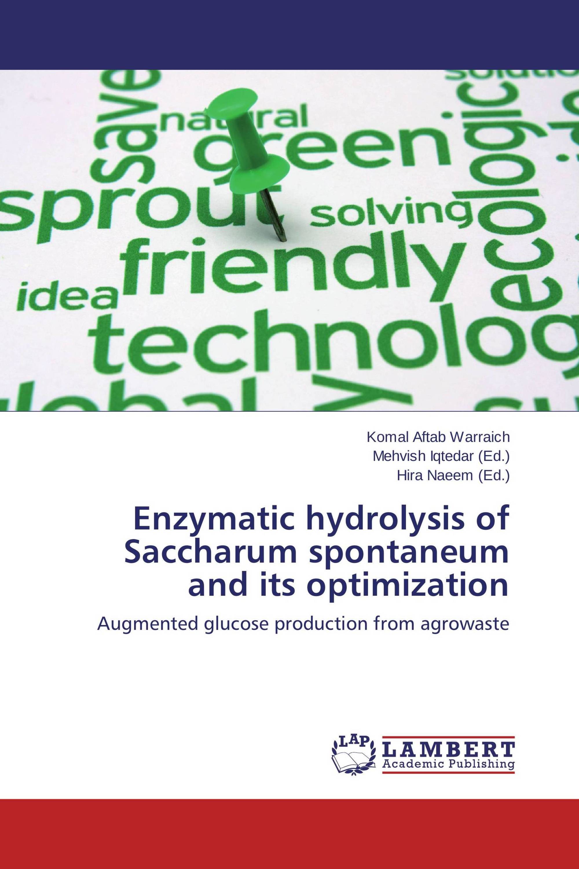 Enzymatic hydrolysis of Saccharum spontaneum and its optimization