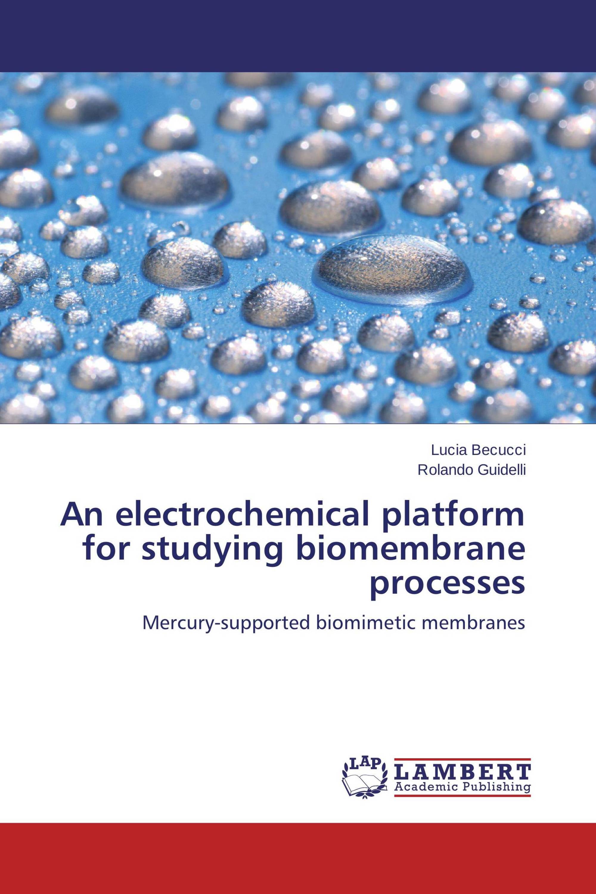 An electrochemical platform for studying biomembrane processes