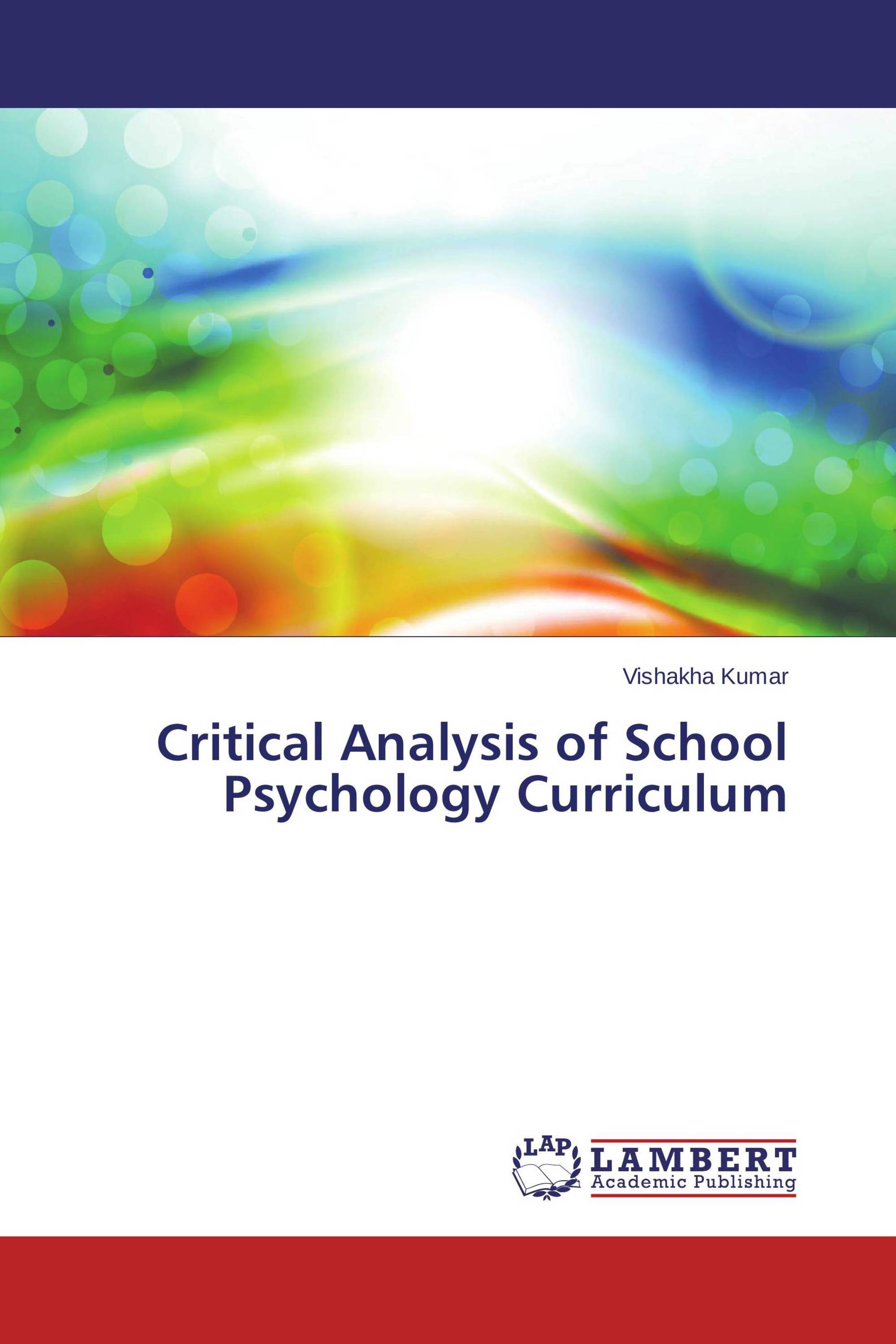 Critical Analysis of School Psychology Curriculum