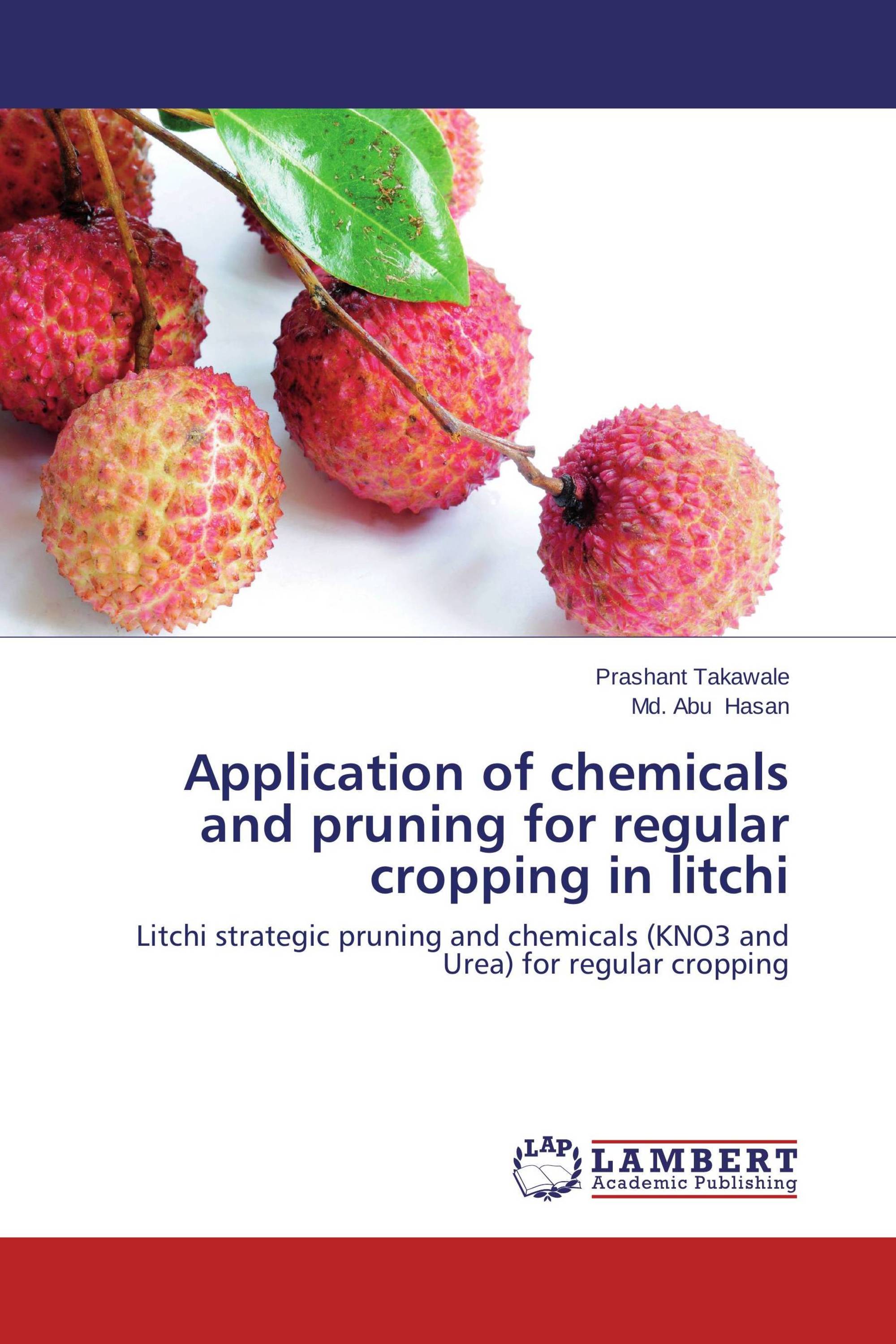 Application of chemicals and pruning for regular cropping in litchi