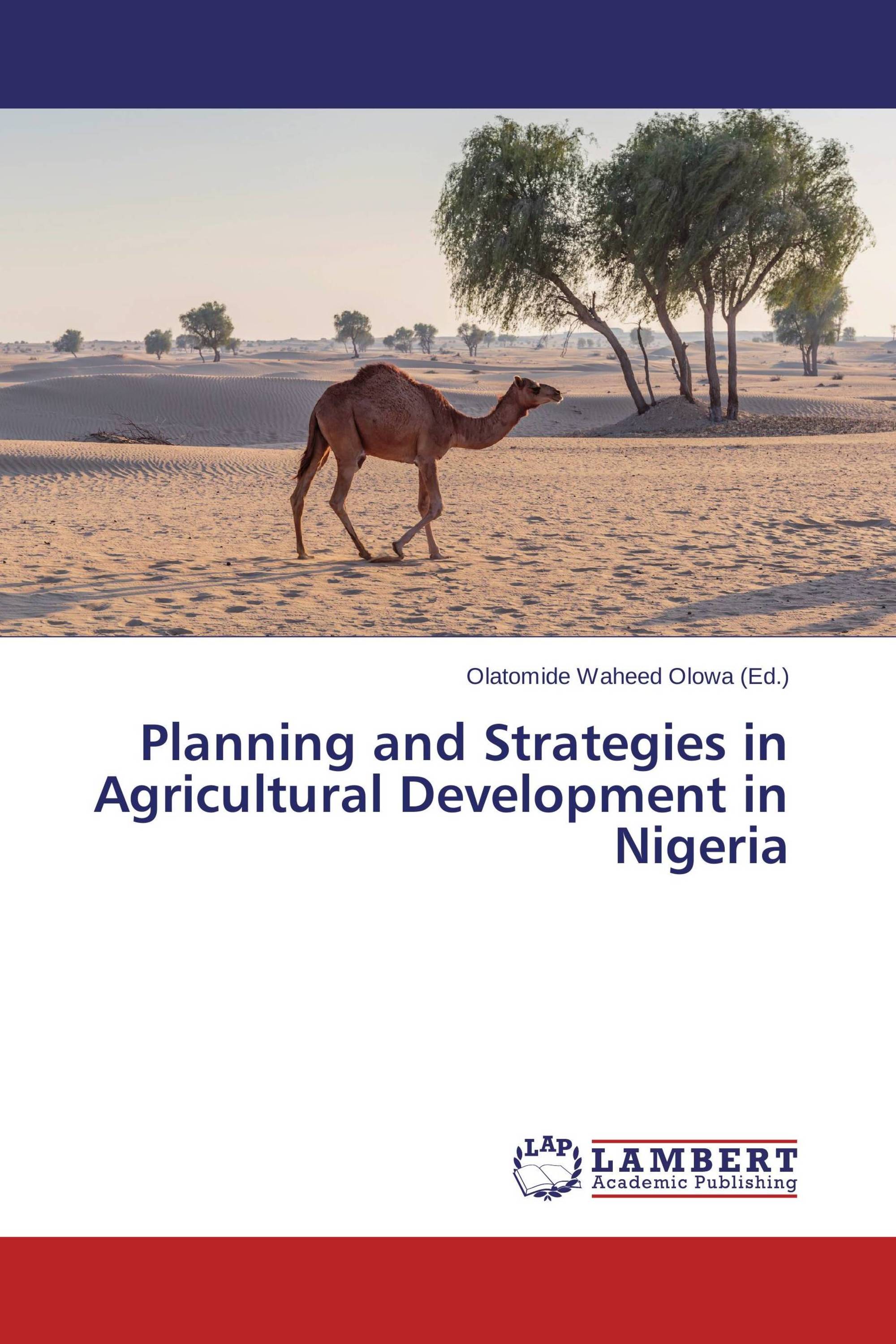 Planning and Strategies in Agricultural Development in Nigeria