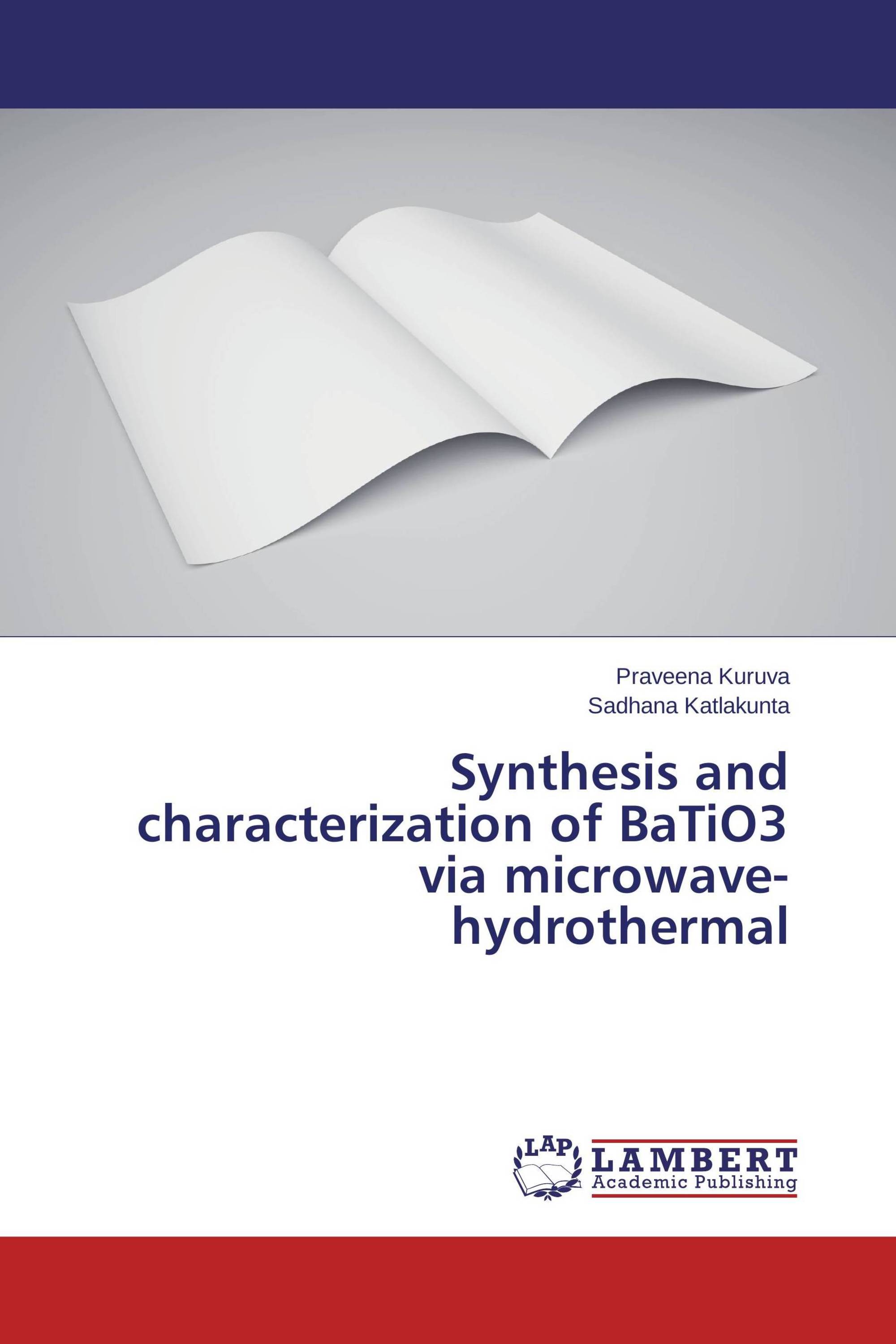 Synthesis and characterization of BaTiO3 via microwave-hydrothermal