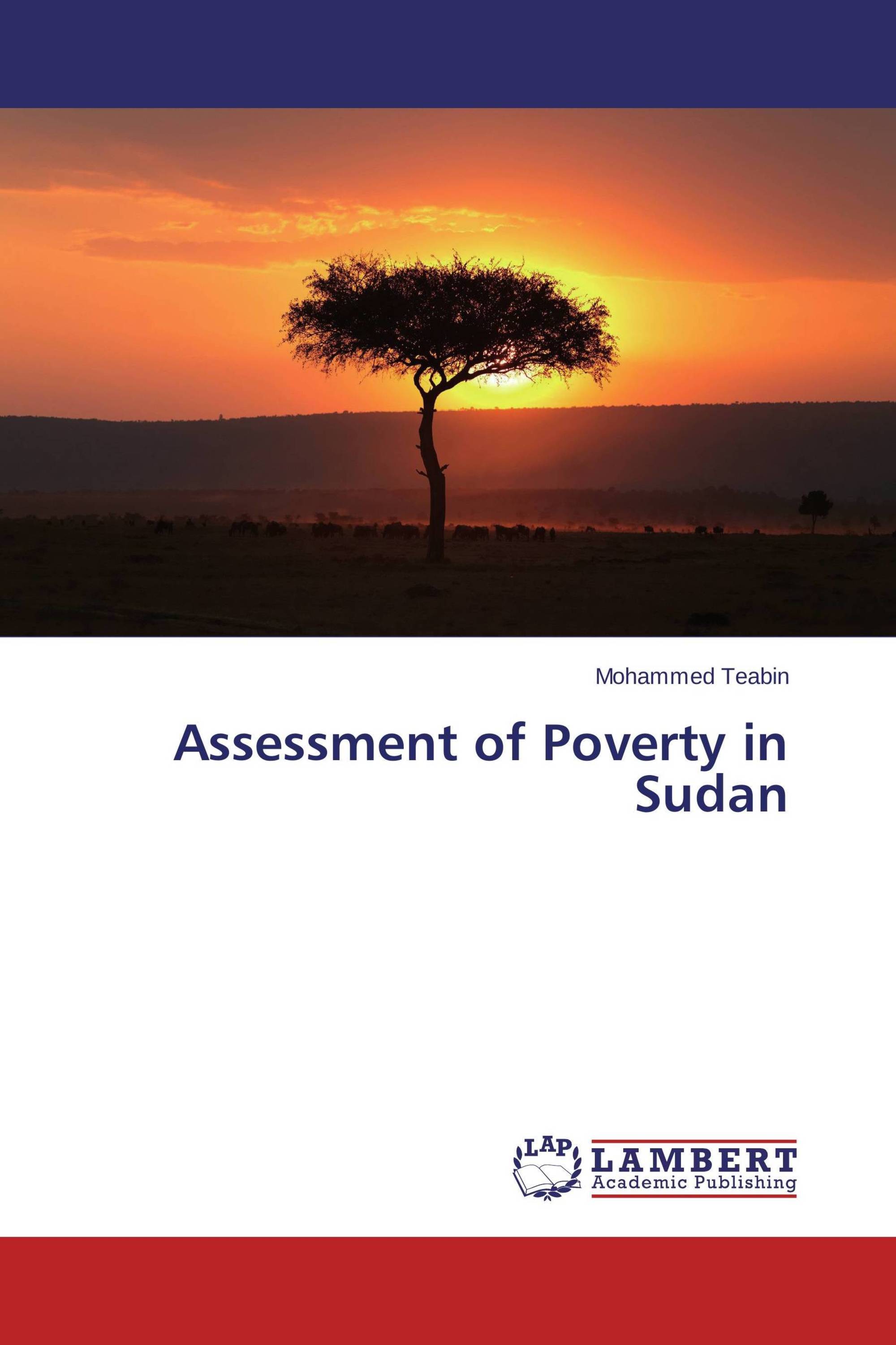 Assessment of Poverty in Sudan / 978-3-659-61262-6 / 9783659612626 ...