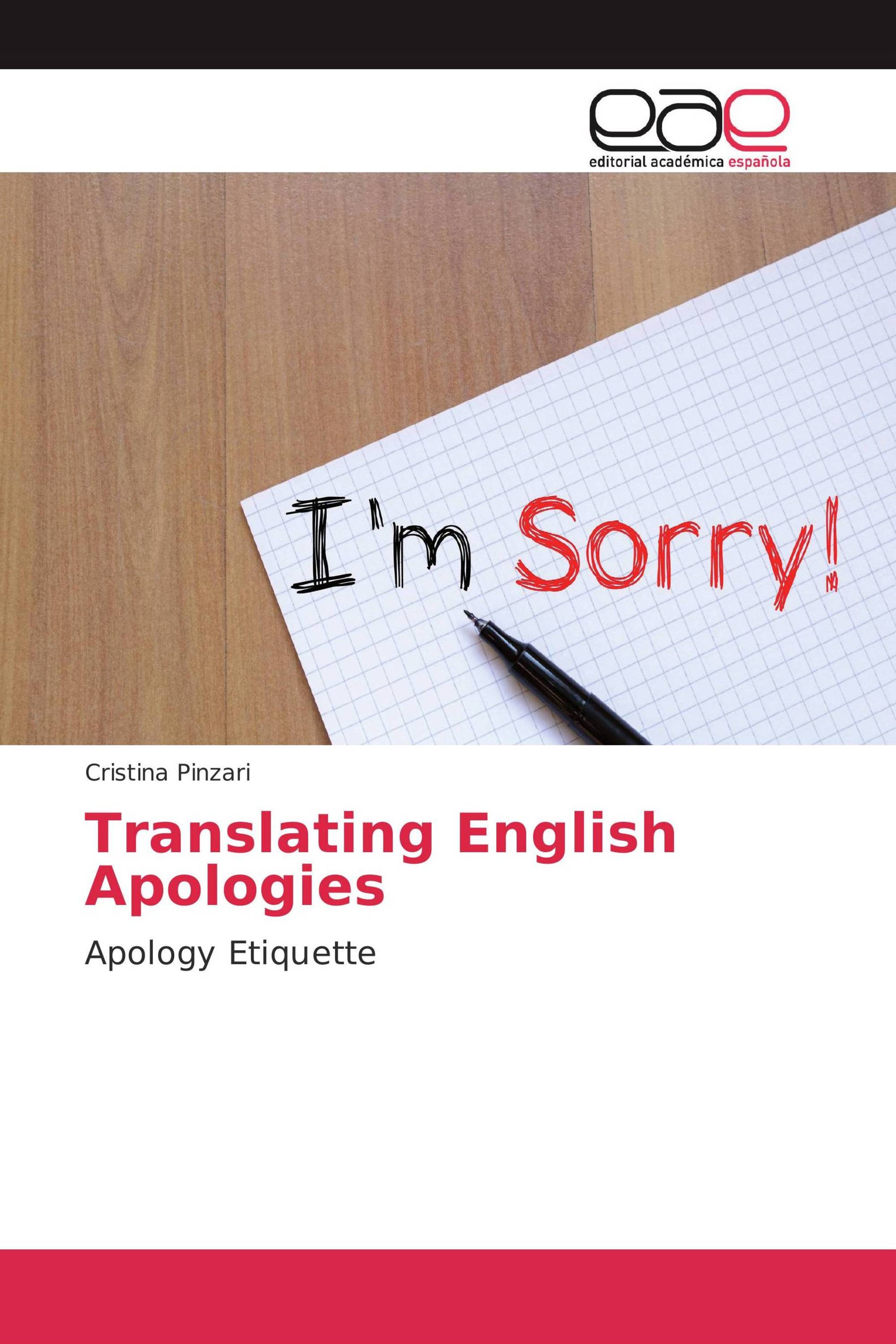 Translating English Apologies