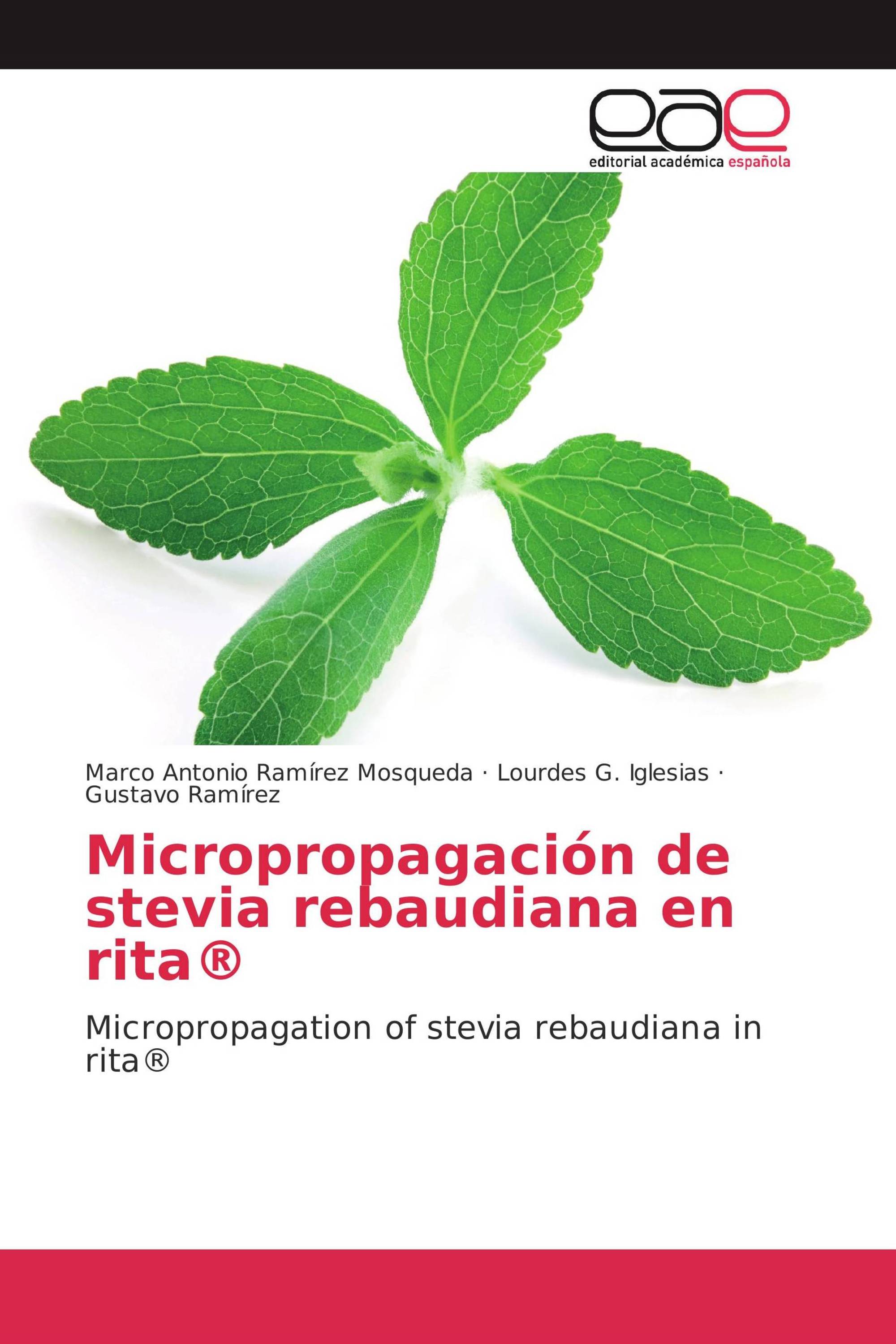 Micropropagación de stevia rebaudiana en rita®