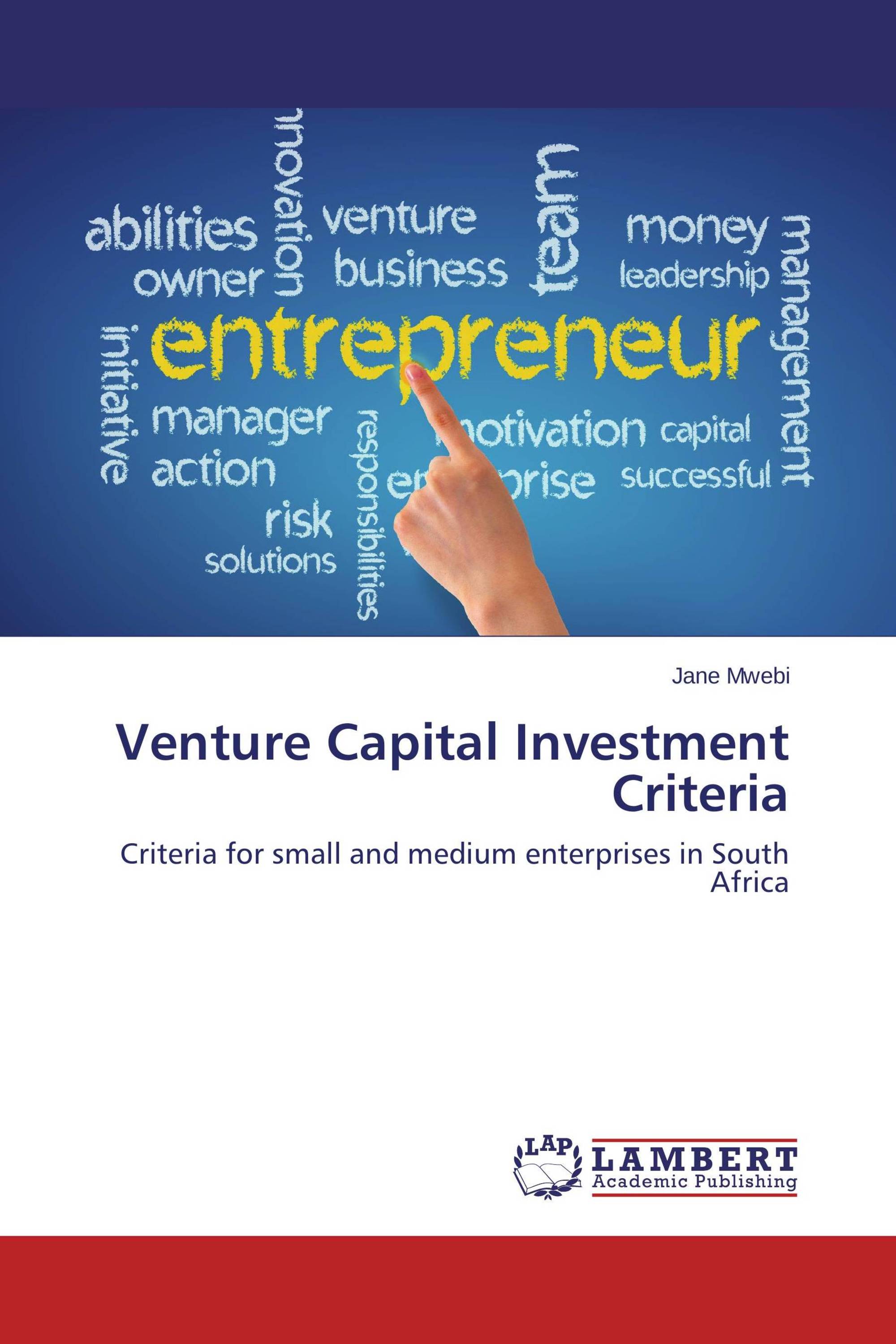 venture capital thesis