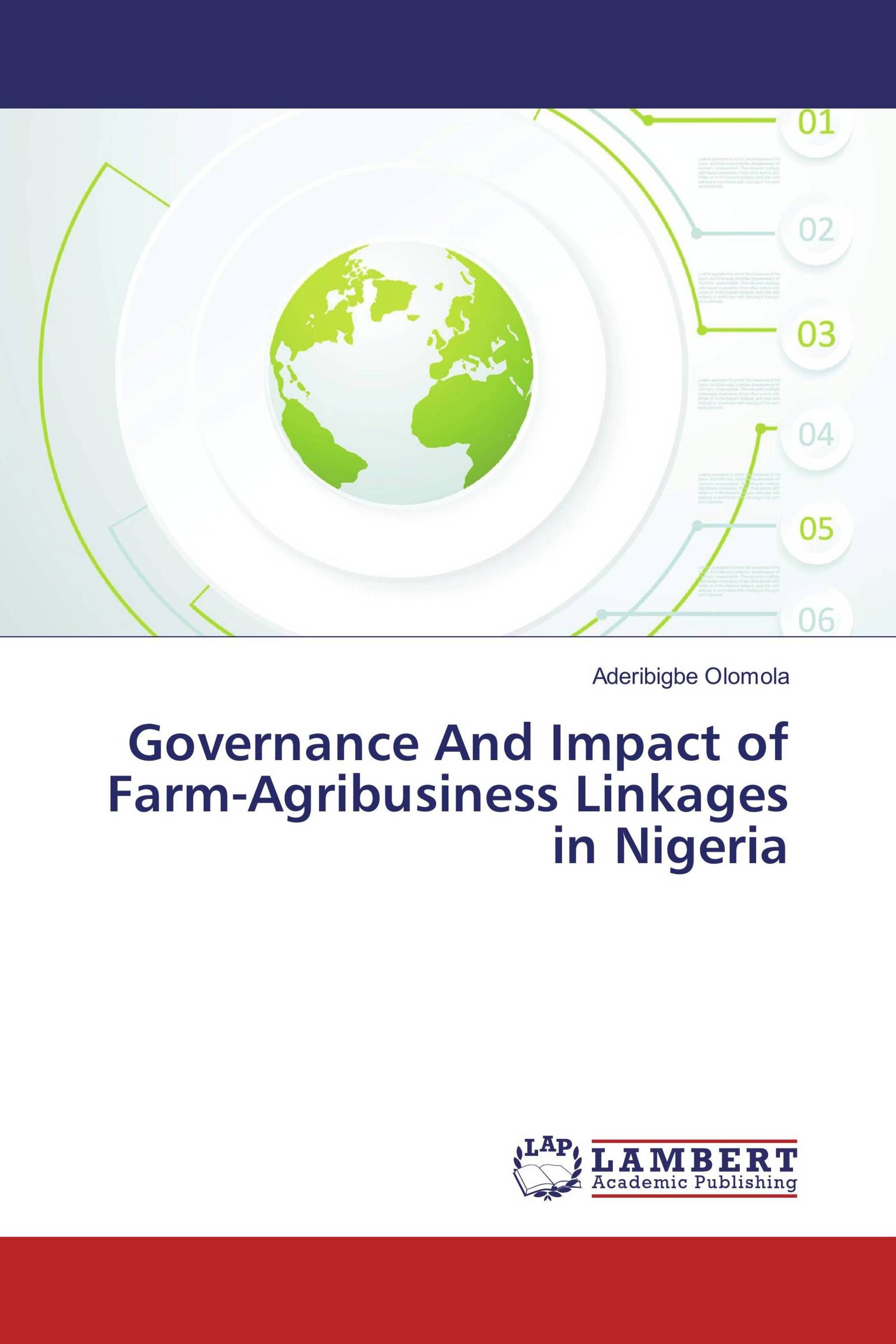 Governance And Impact of Farm-Agribusiness Linkages in Nigeria