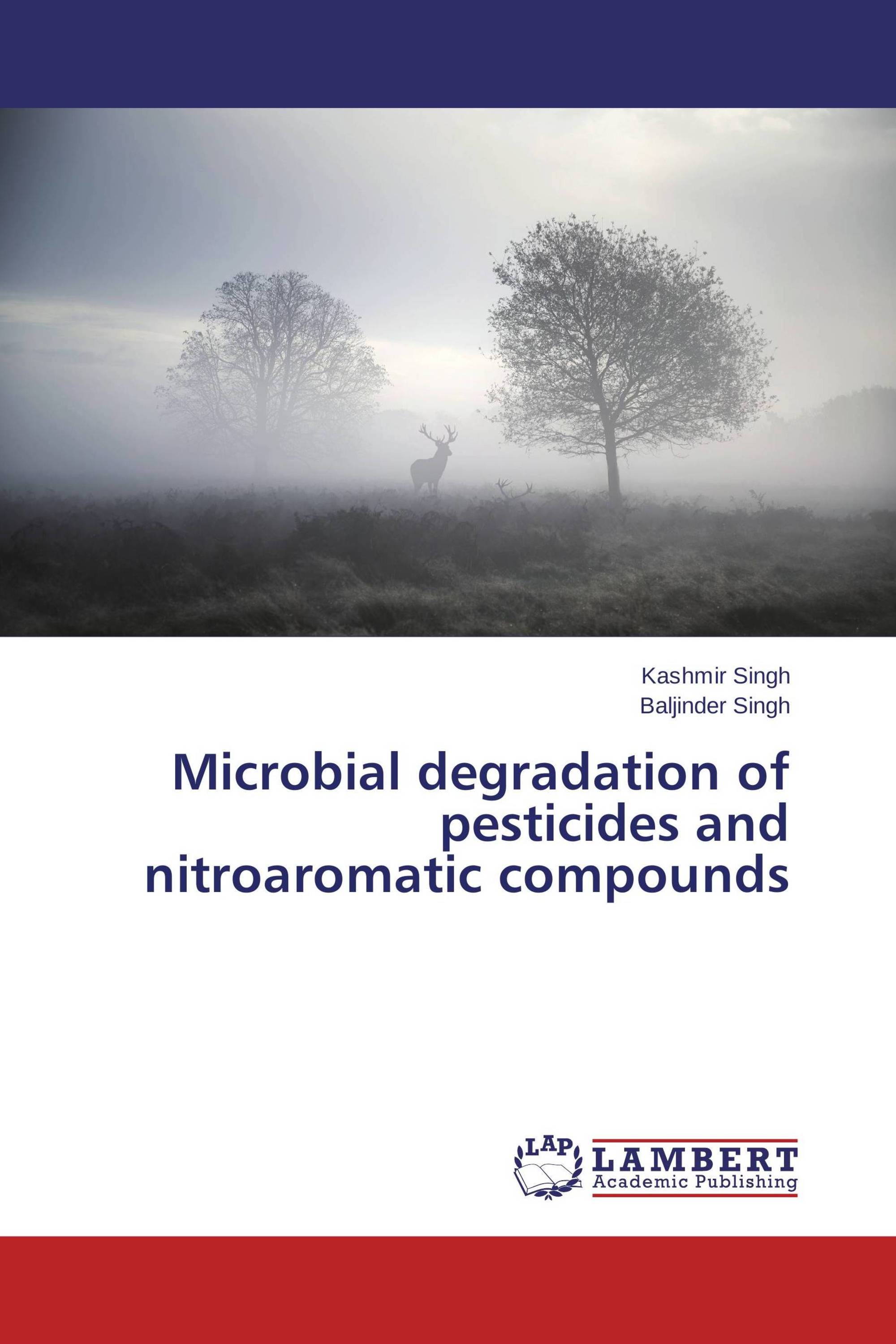 Microbial degradation of pesticides and nitroaromatic compounds