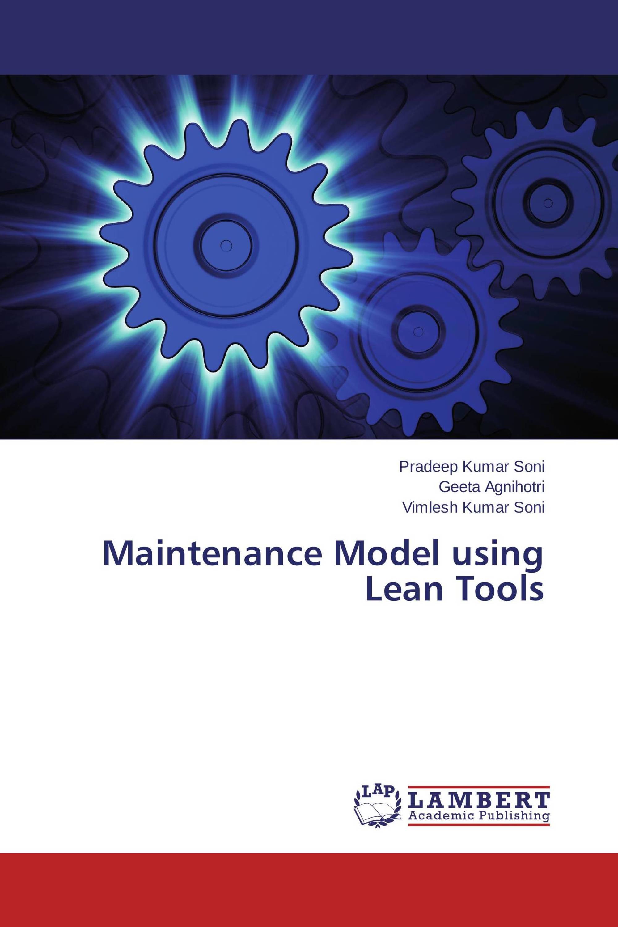 Maintenance Model using Lean Tools / 978-3-659-68891-1 / 9783659688911 ...